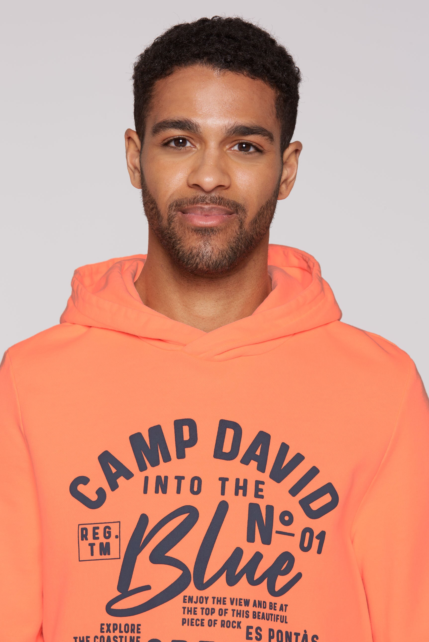 CAMP DAVID Kapuzensweatshirt, aus Baumwolle