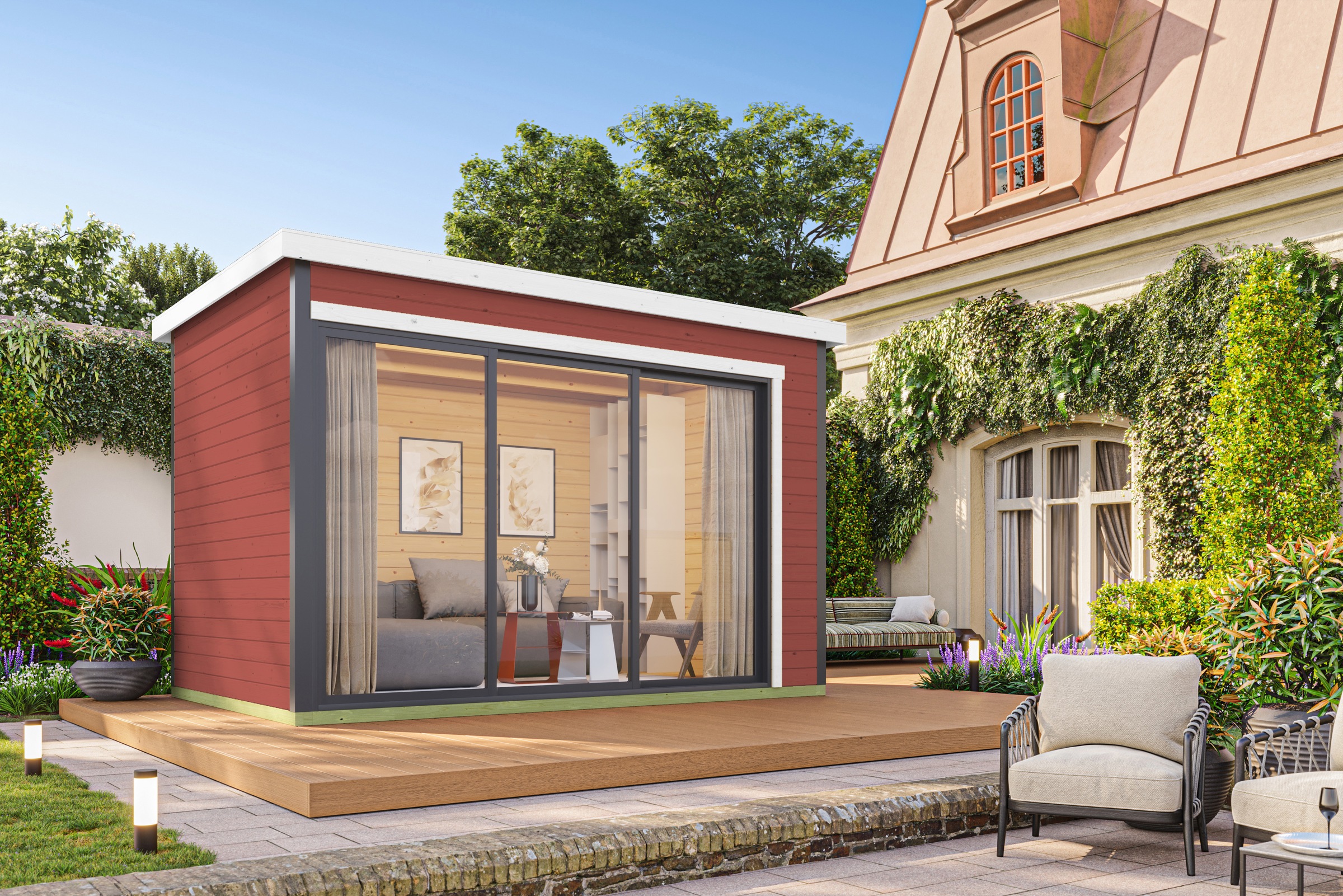 Nordic Holz Gartenhaus "AUSTIN 3" günstig online kaufen
