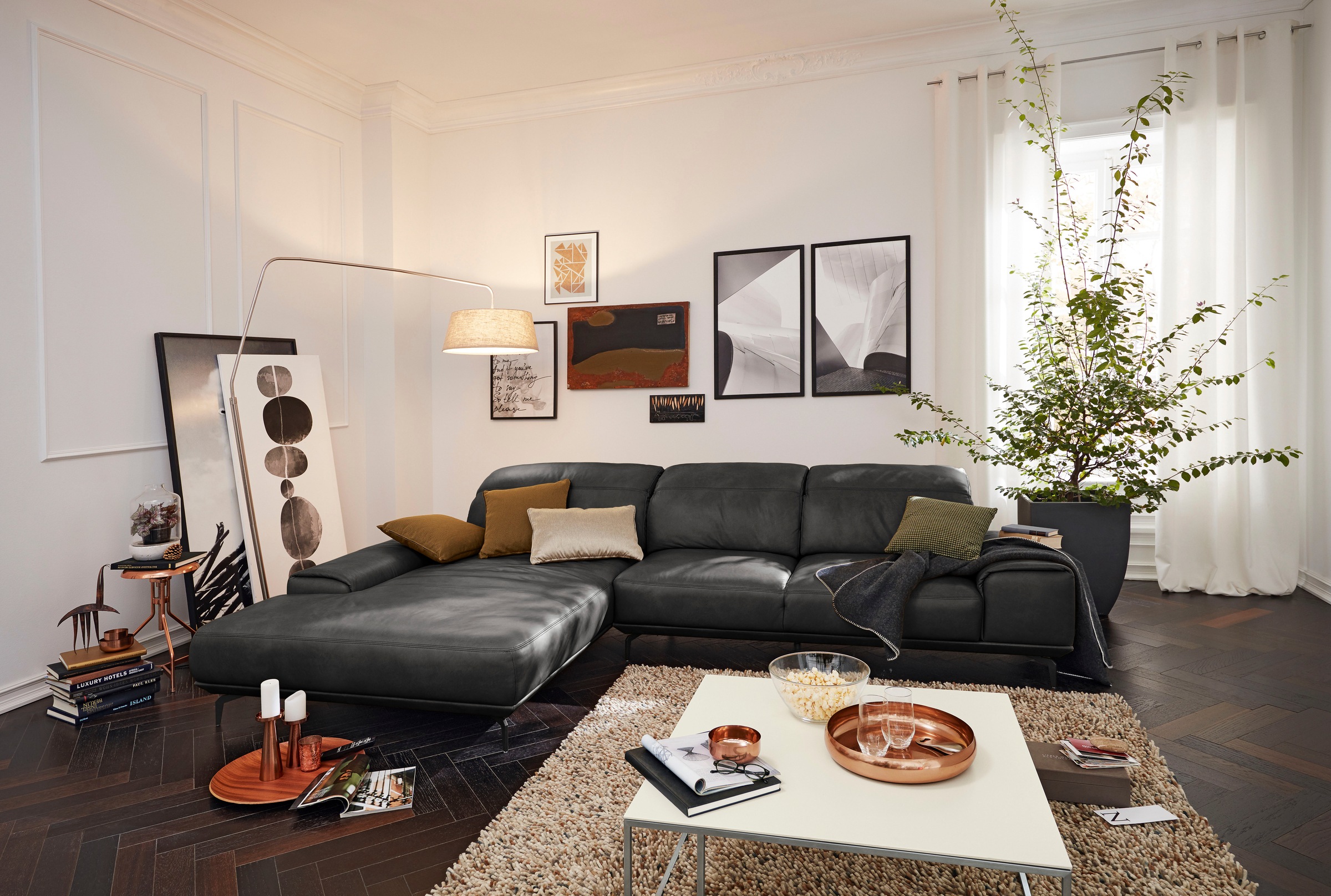 Musterring Wohnlandschaft "MR 2490 Ecksofa mit erstklassigem Sitzkomfort, L günstig online kaufen