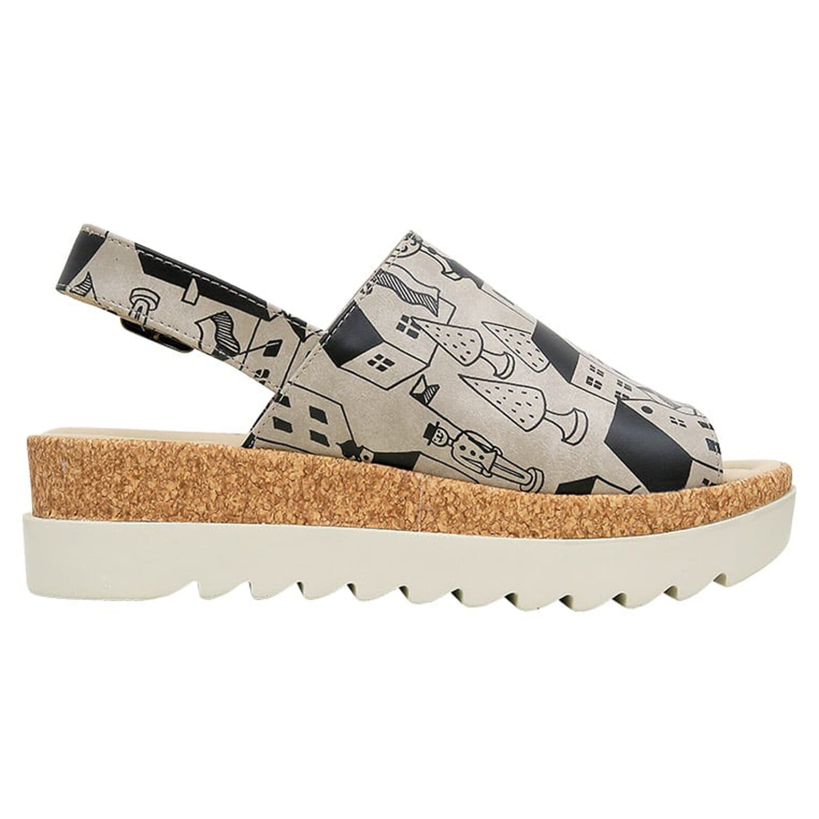 DOGO Sandalette »Gigi Toy Houses Damen Sandalen/ Sandaletten / Female«, Vegan