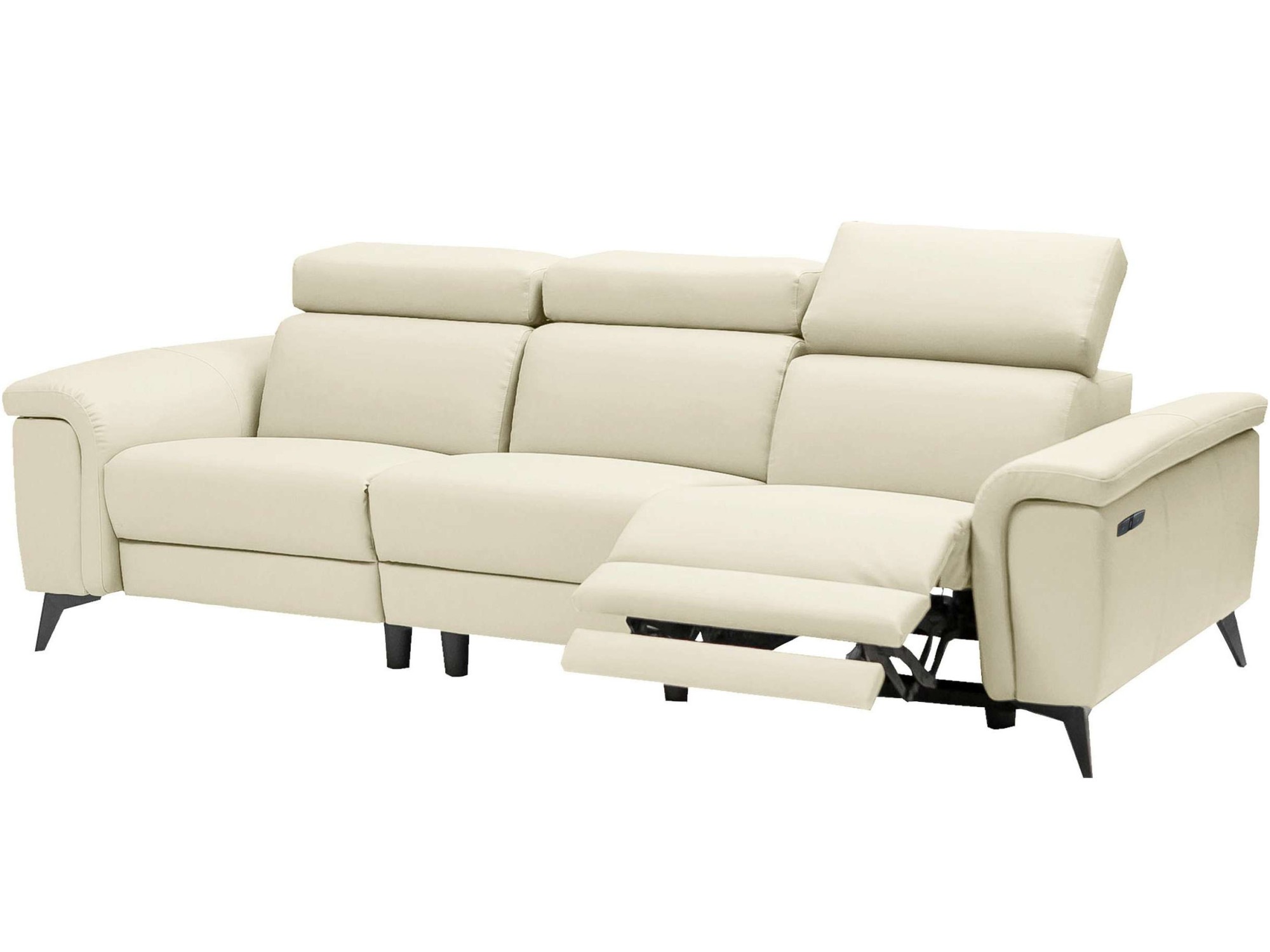 Places of Style 3-Sitzer »Marita«, mit elektrischer Relaxfunktion in einem Sitz und USB-Anschluss