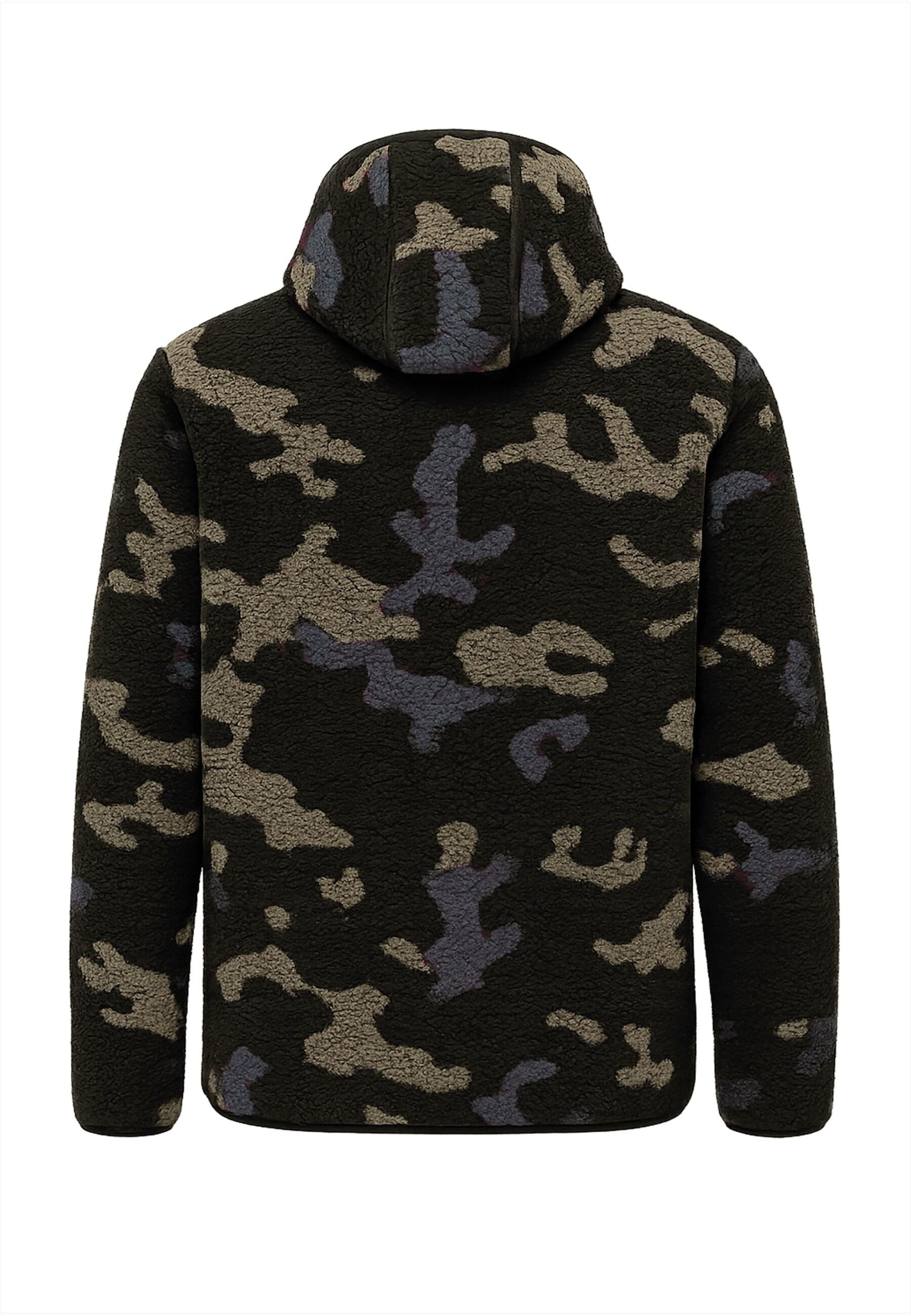 Brandit Anorak »Brandit Herren Teddyfleece Worker Pullover«, (1 St.), mit Kapuze