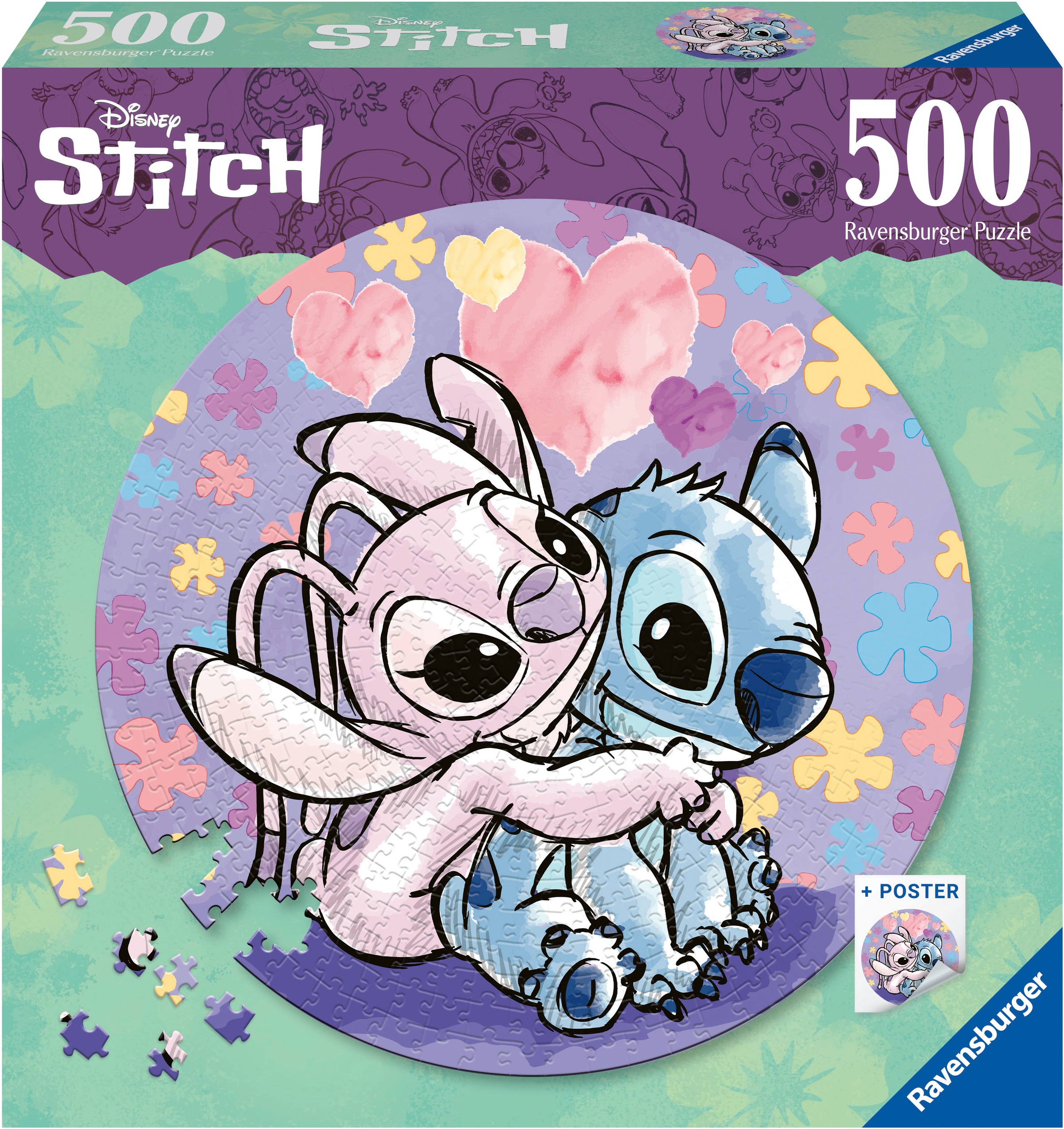 Ravensburger Puzzle »Disney, Stitch«, + Poster; Made in Europe