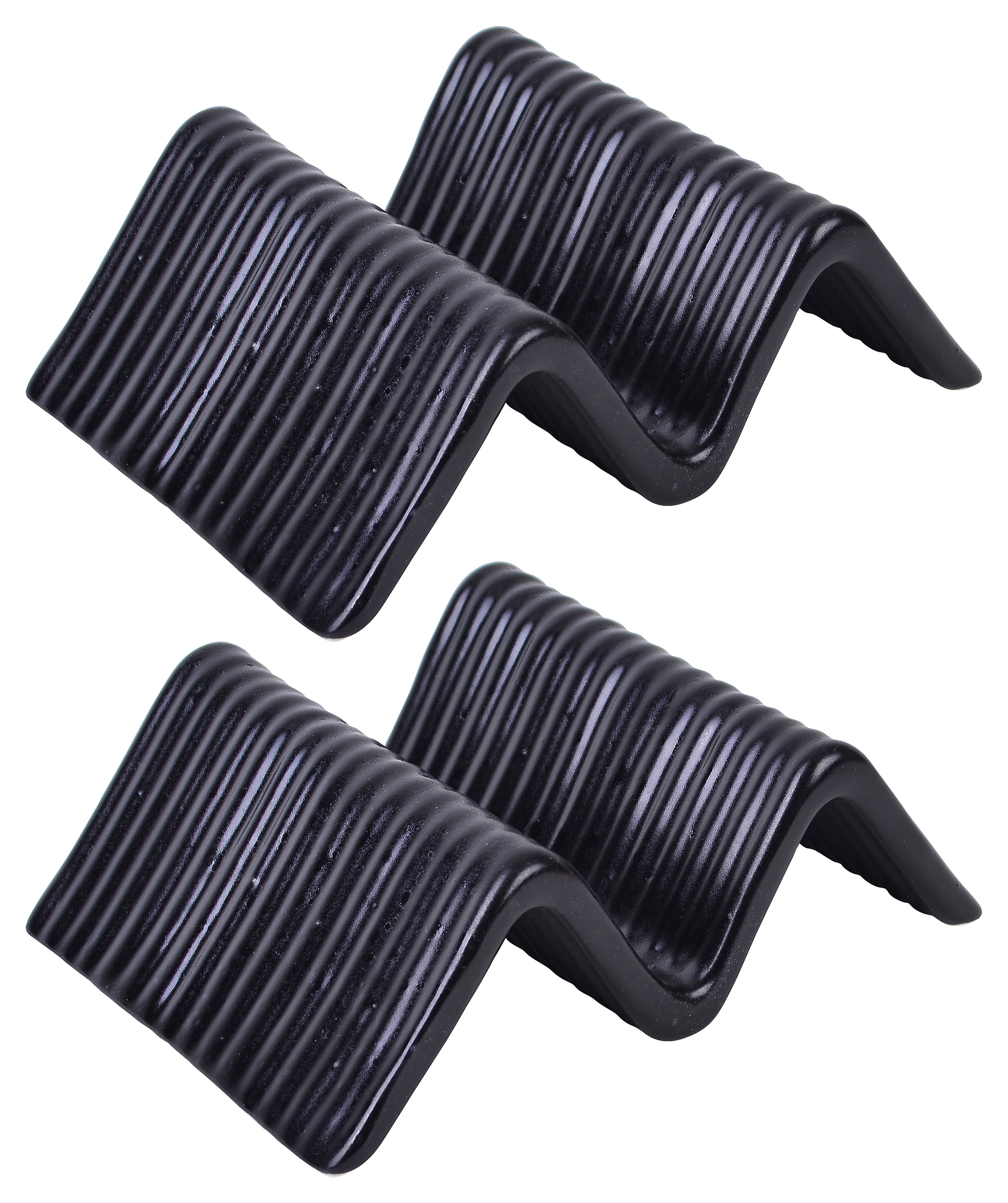 CreaTable Servierplatte »Taco Stand« Servier Set, Topaktueller „Streat Food“ Trend