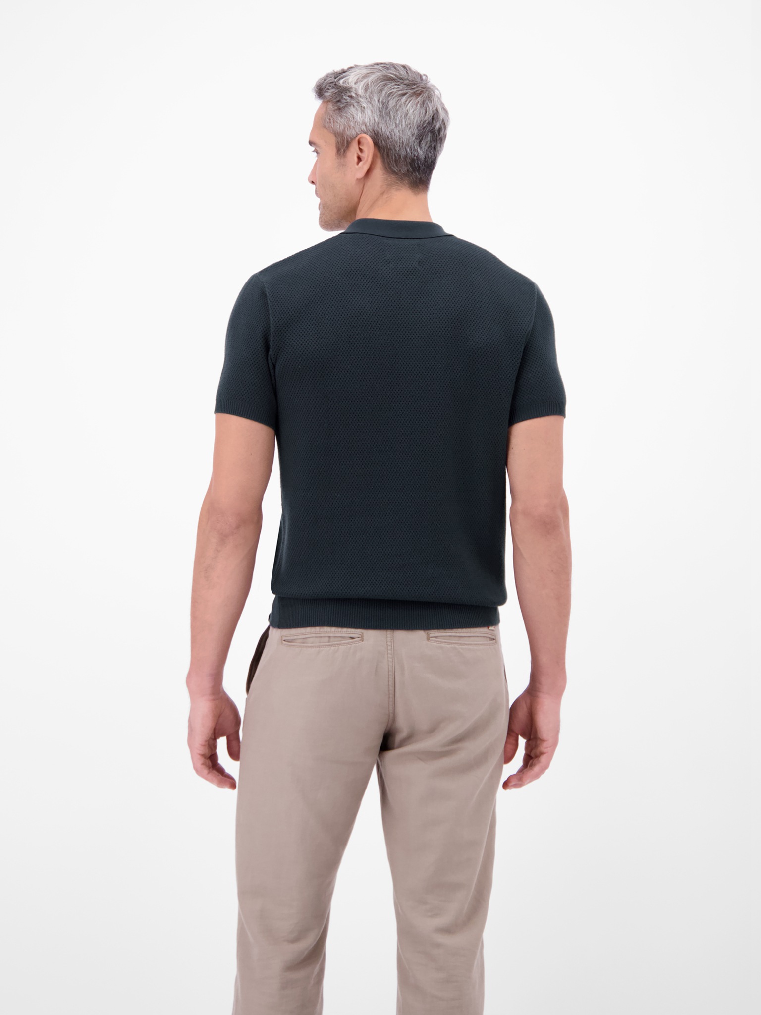 LERROS Poloshirt mit Strick-Struktur günstig online kaufen