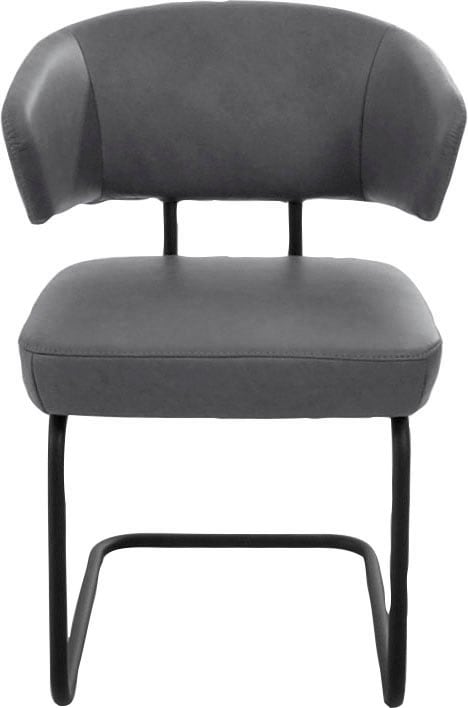 K+W Komfort & Wohnen Freischwinger "Mikkado Tube" () 1 Stk.abgerundeter Rüc günstig online kaufen