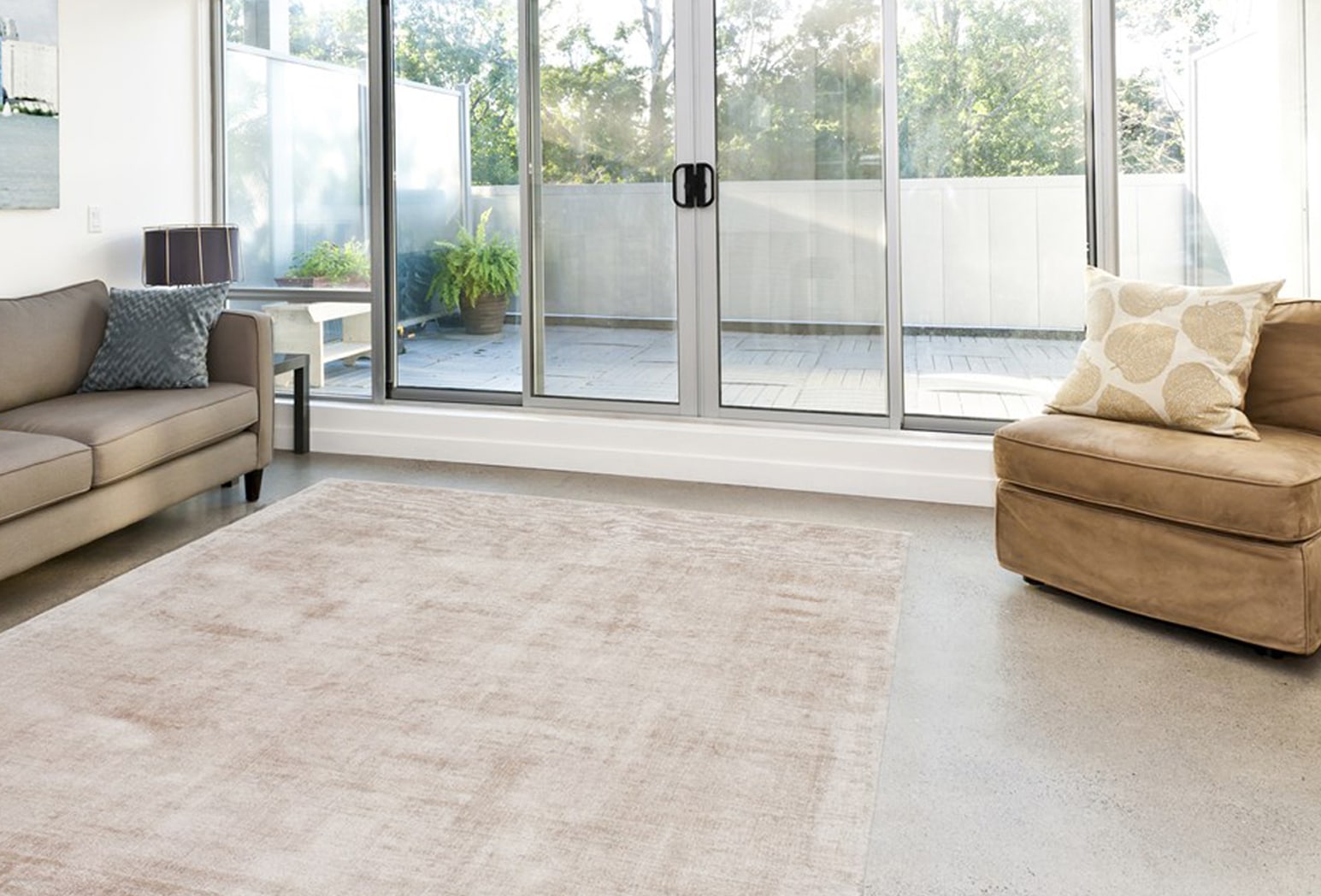 Kayoom Teppich »Luxury 110«, rechteckig, 13 mm Höhe, Kurzflor, meliert, handweb, Wohnzimmer