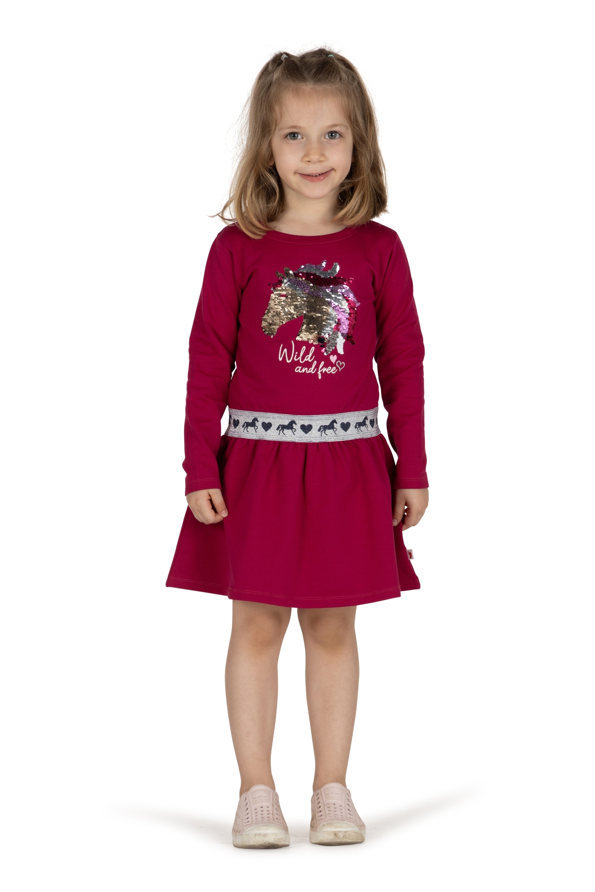 Jerseykleid »Star Stable«, mit Pailletten Pferde-Motiv