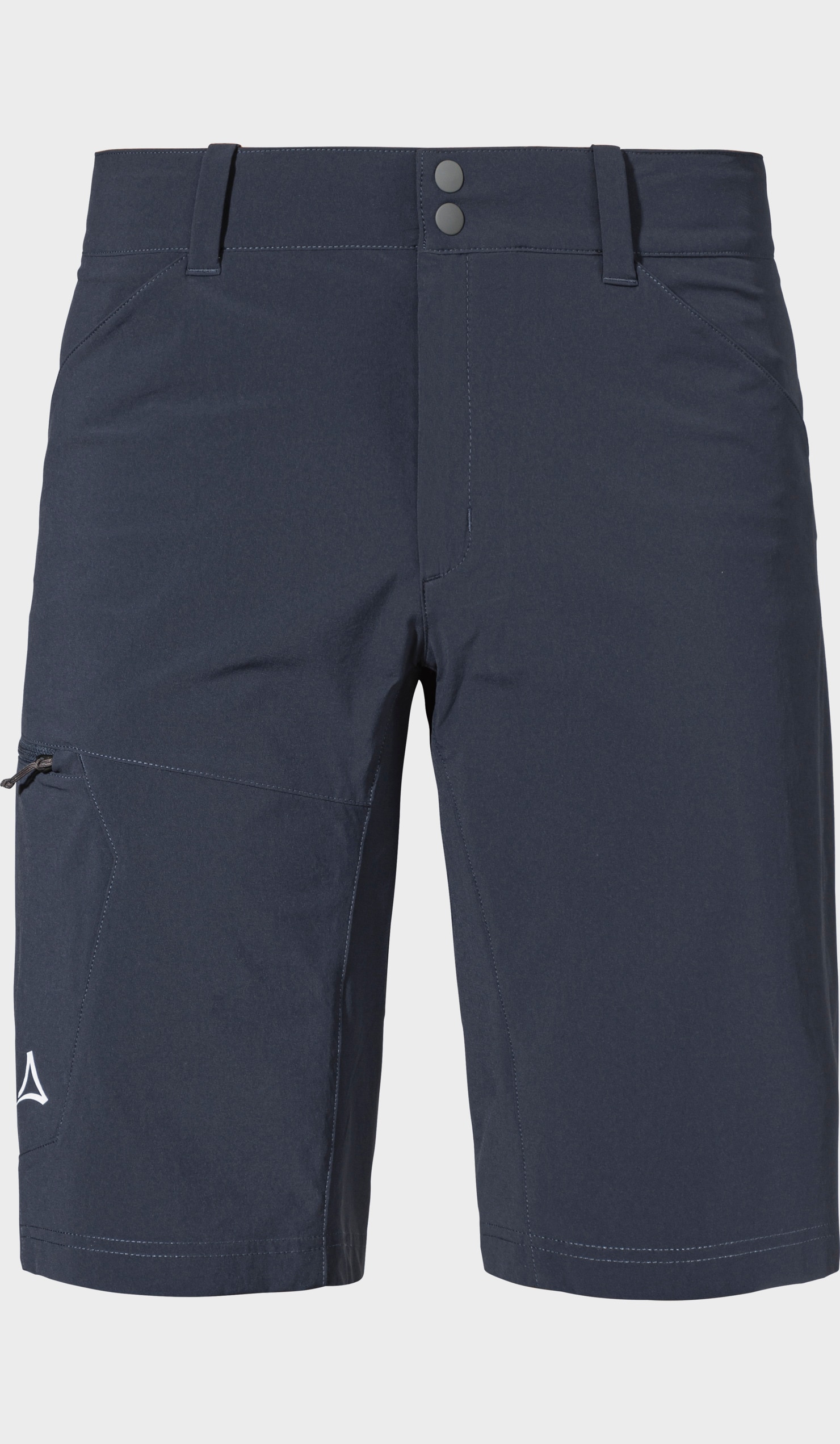 Shorts SCHÖFFEL "Shorts Danube M", Herren, Gr. 48, Normalgrößen, blau (8820, blau), Oberstoff: 85% Nylon, 15% Elasthan, Hosen Shorts
