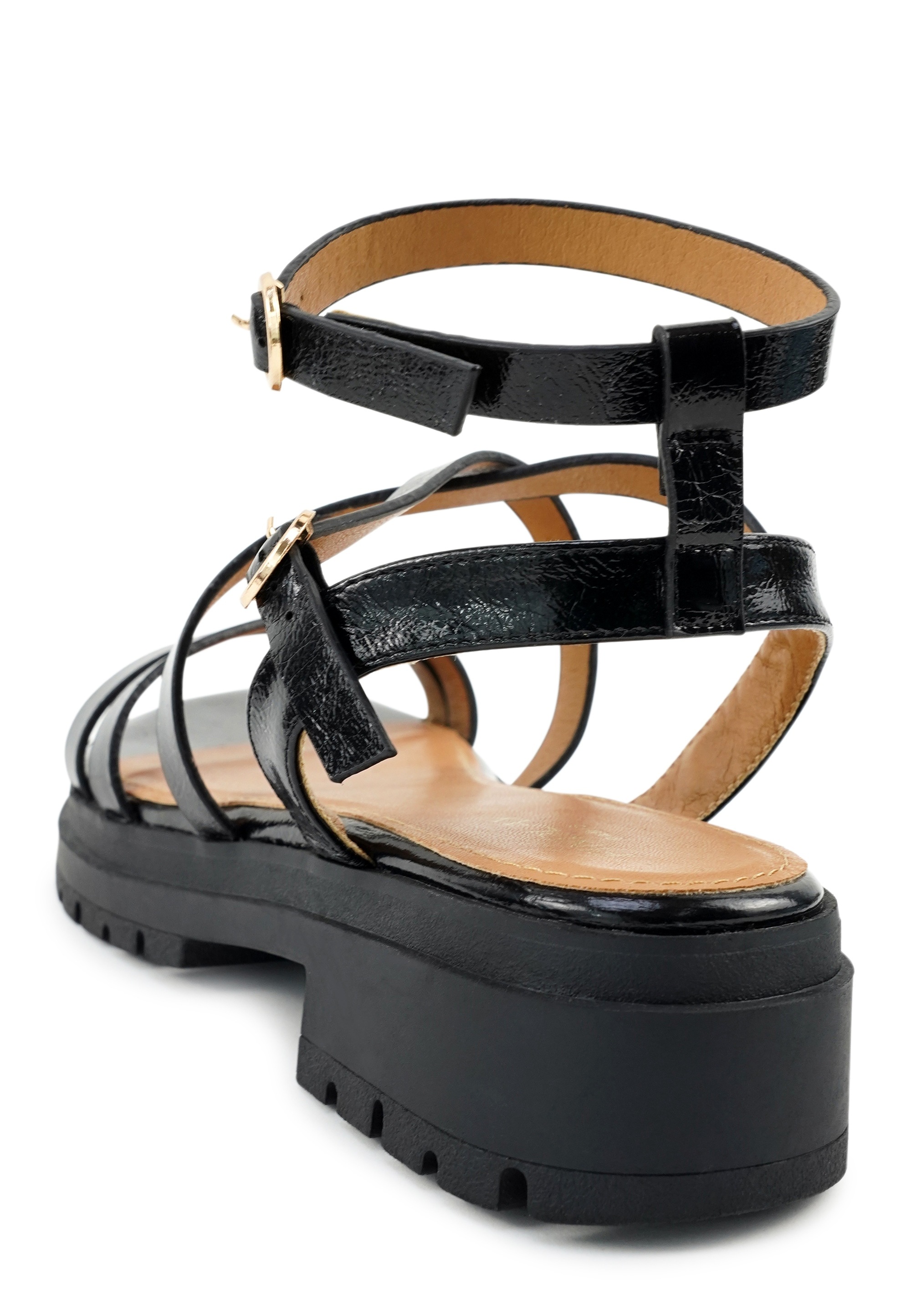 Findlay Sandale »KAIA«  mit Riemchen in Lackoptik