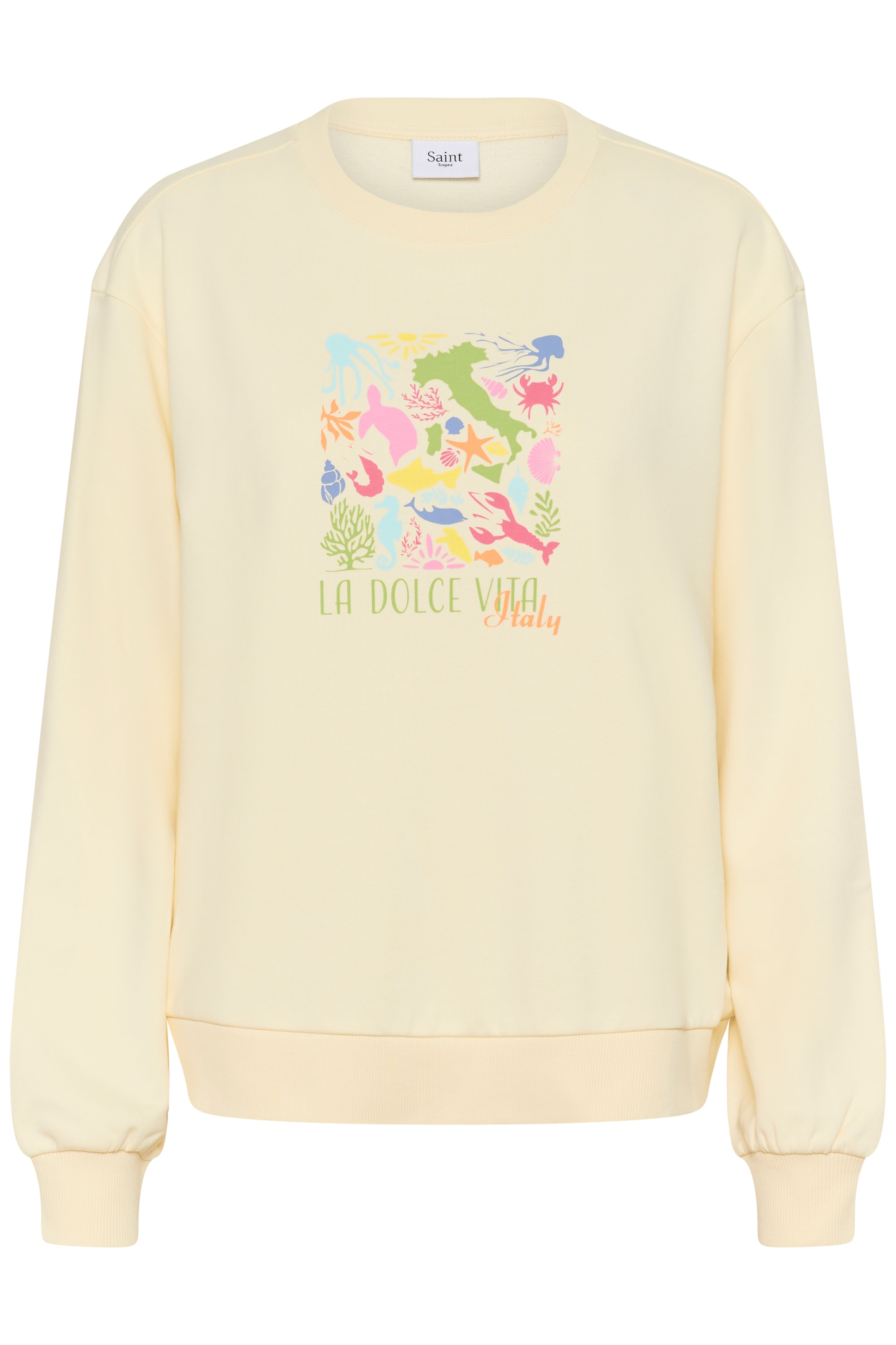Saint Tropez Sweatjacke "Damen Trackjacket-sweat LoisaSZ"