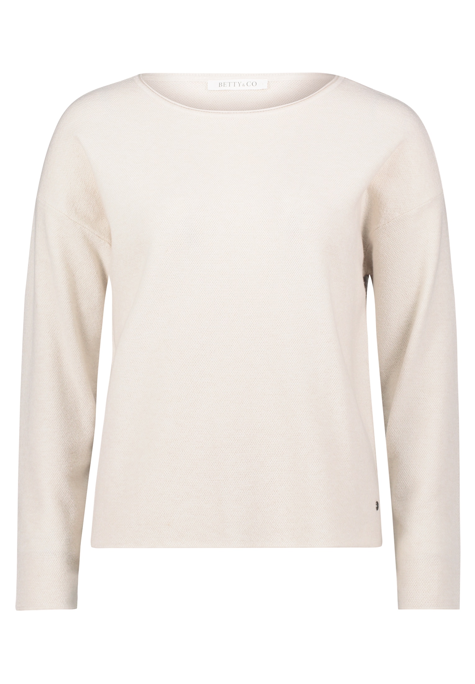 Betty&Co Strickpullover »Betty & Co Damen Strickpullover mit Rundhalsausschnitt«, (1 tlg.)