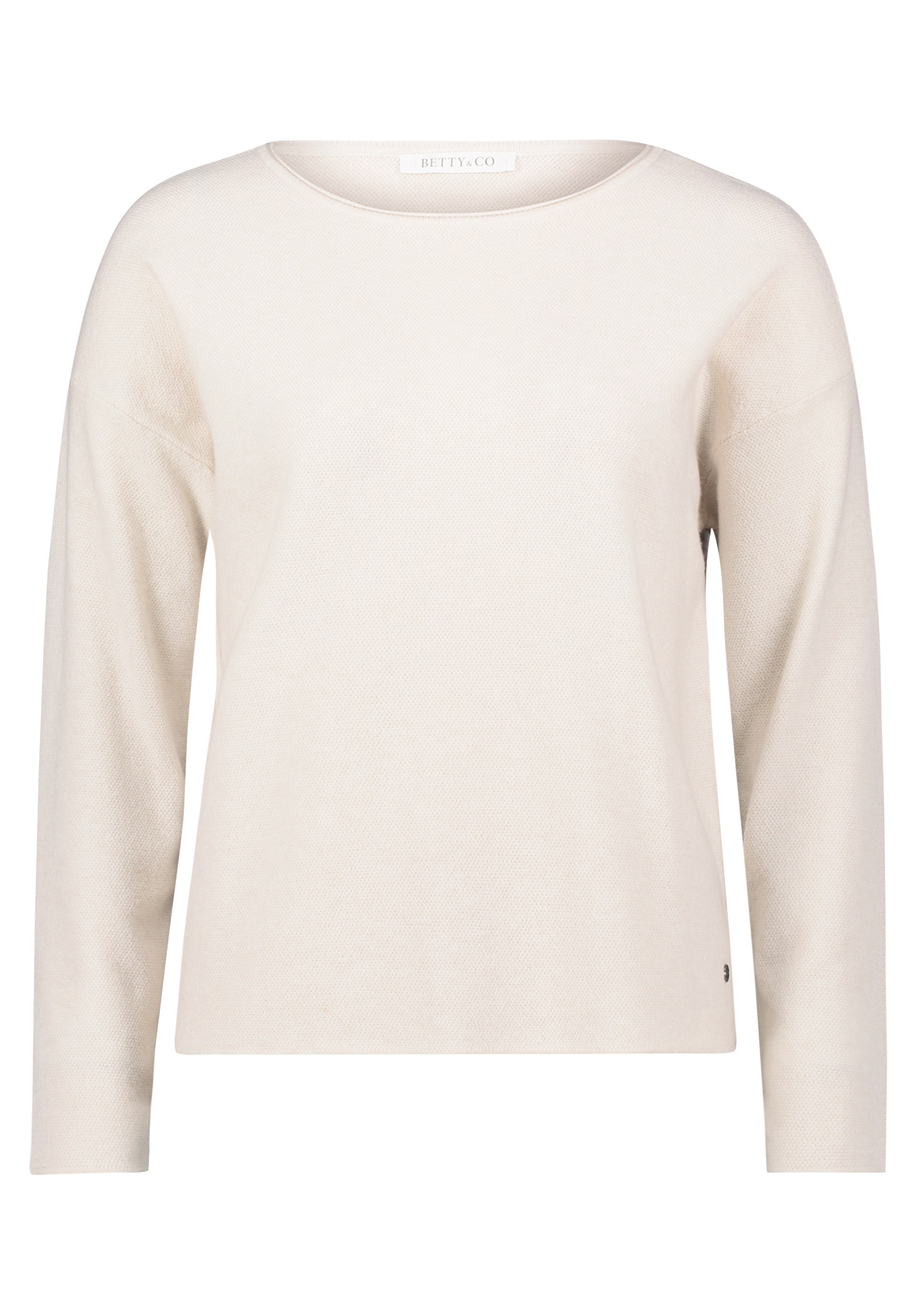 Betty&Co Strickpullover "Betty & Co Damen Strickpullover mit Rundhalsaussch günstig online kaufen