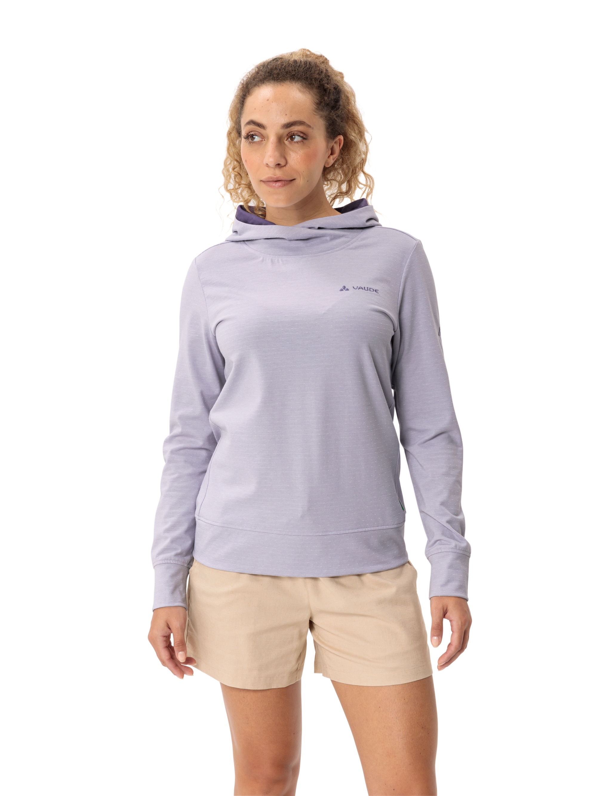 VAUDE Kapuzensweatshirt "WOMENS TUENNO PULLOVER", (1 tlg.), Logoprägung auf günstig online kaufen