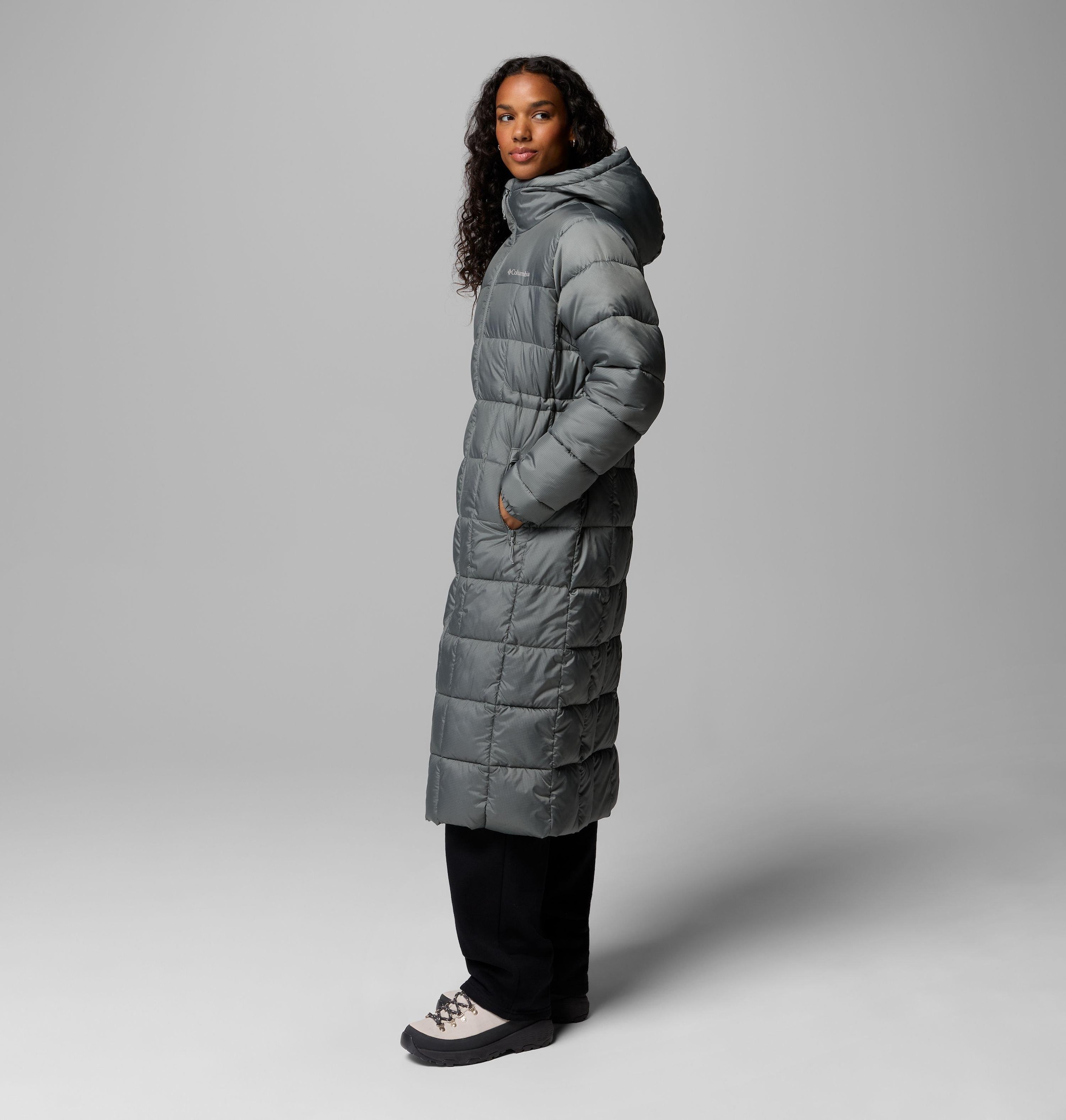Columbia Wintermantel »Puffect III Long Jacket« wasserabweisend, windabweisend, wärmeisolierende Wattierung