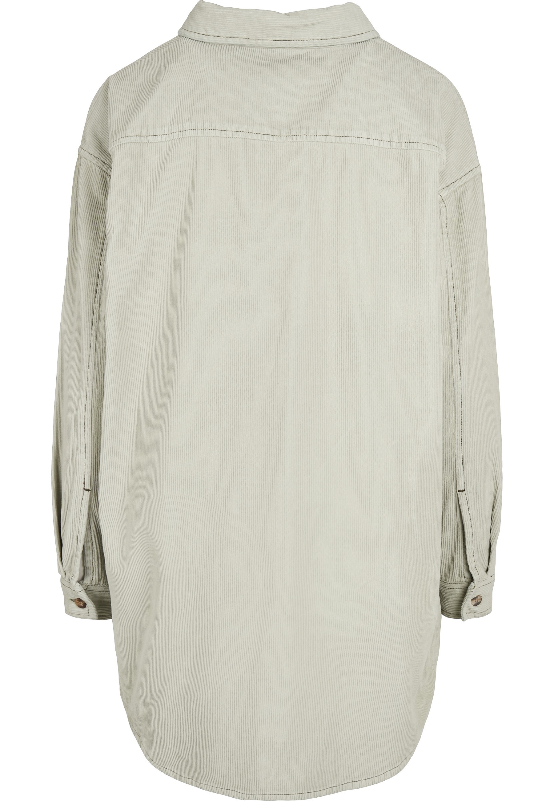 URBAN CLASSICS Kurzarmshirt "Urban Classics Damen Ladies Long Corduroy Over günstig online kaufen