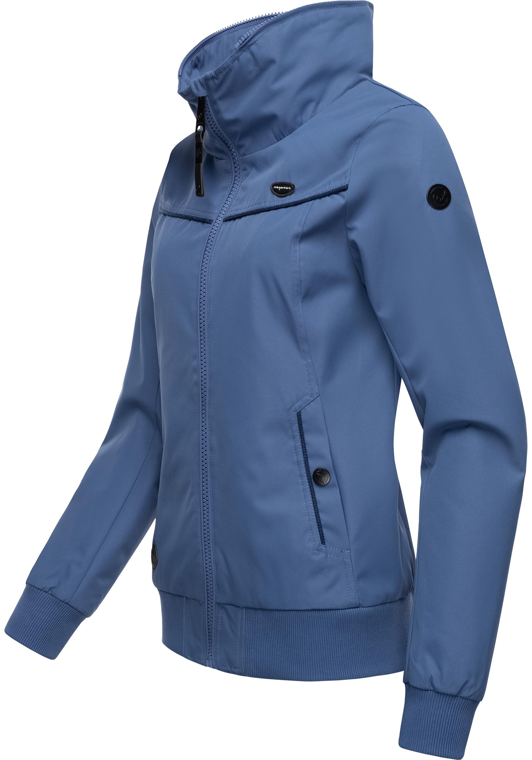 Ragwear Outdoorjacke »Jotty«, mit Kapuze, wasserdichte Übergangsjacke mit abnehmbarer Kapuze