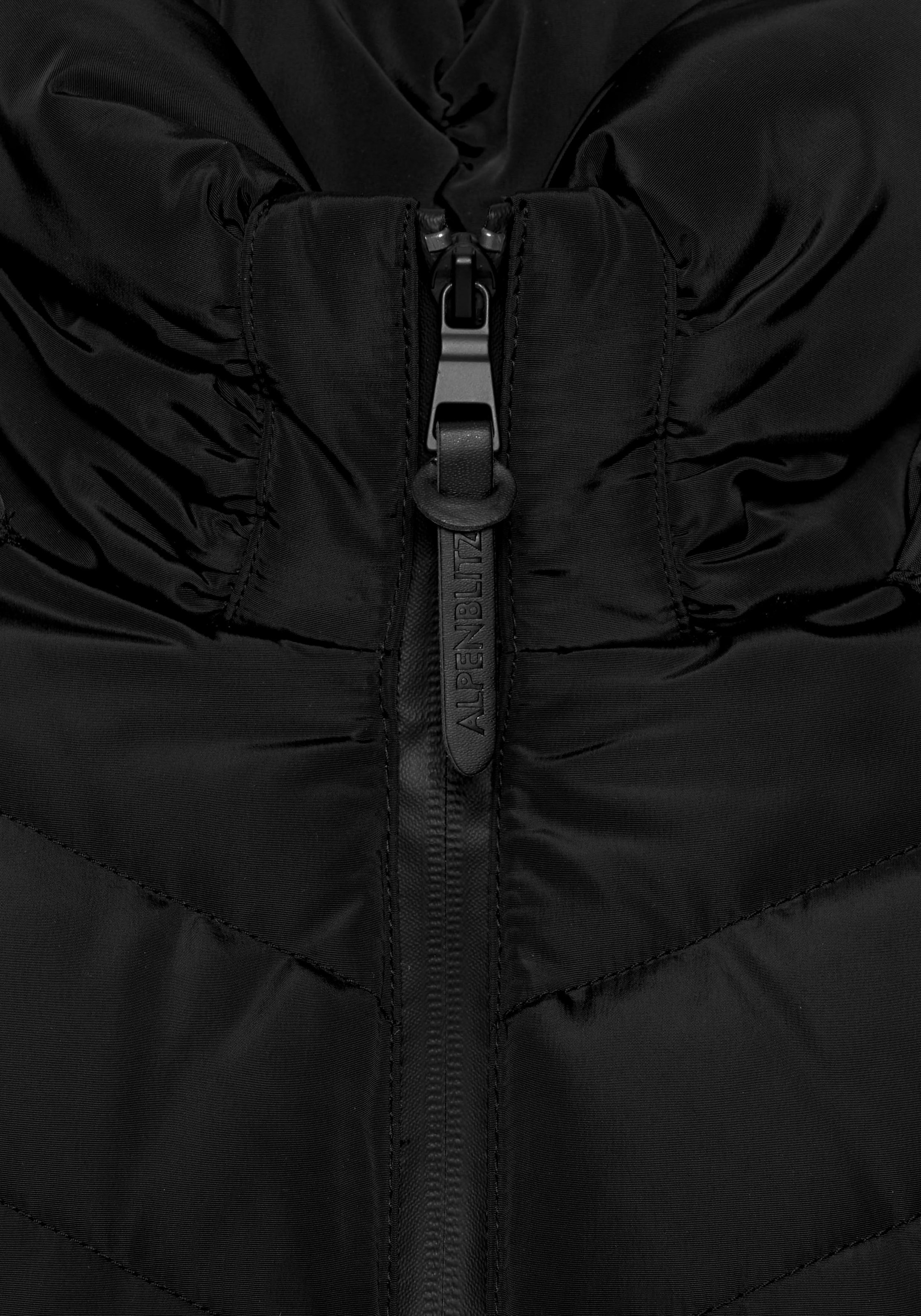 ALPENBLITZ Winterjacke »Pistenglück«, mit Kapuze, leichtes Webmaterial, sportlicher Stil, figurumspielender Schnitt