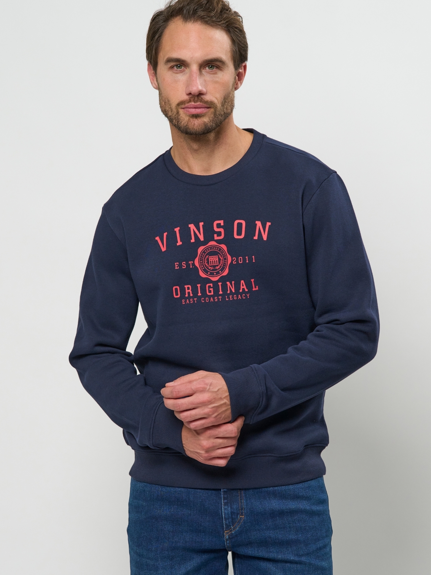 VINSON Rundhalspullover "VINSON Pullover VMToke"