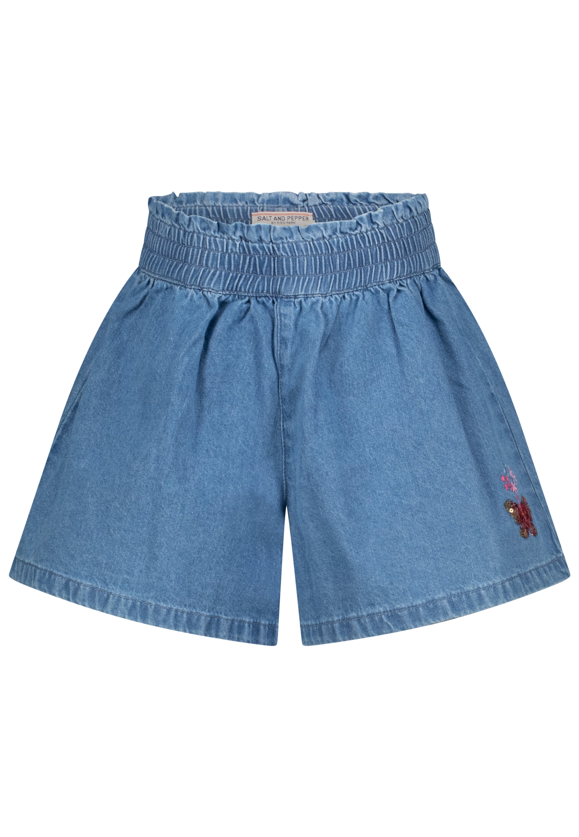 SALT AND PEPPER Shorts »Fancy«, mit Schmetterling aus Pailletten