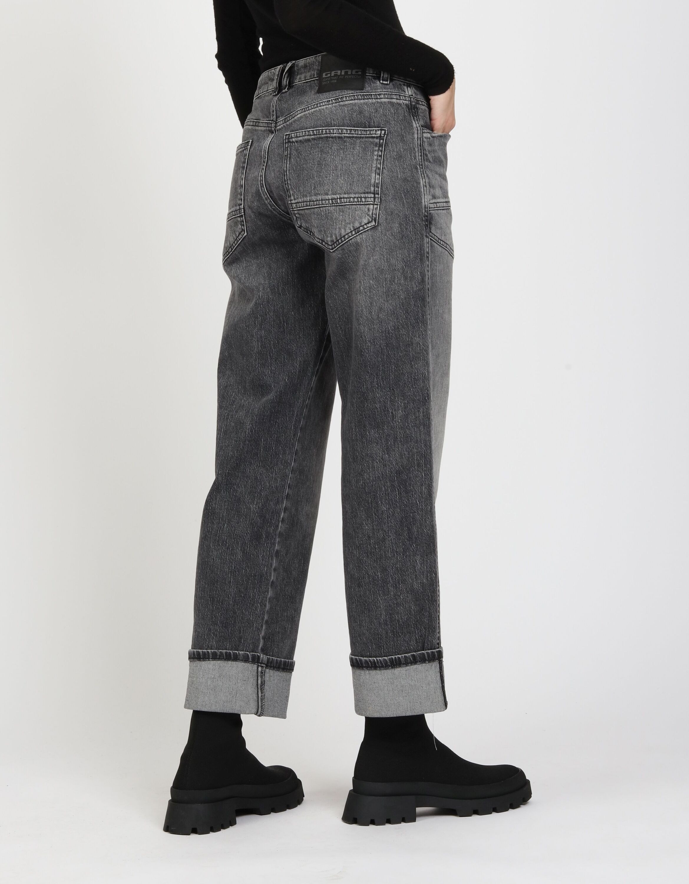 GANG Loose-fit-Jeans »94ROBERTA« mit aufgesetzten Taschen