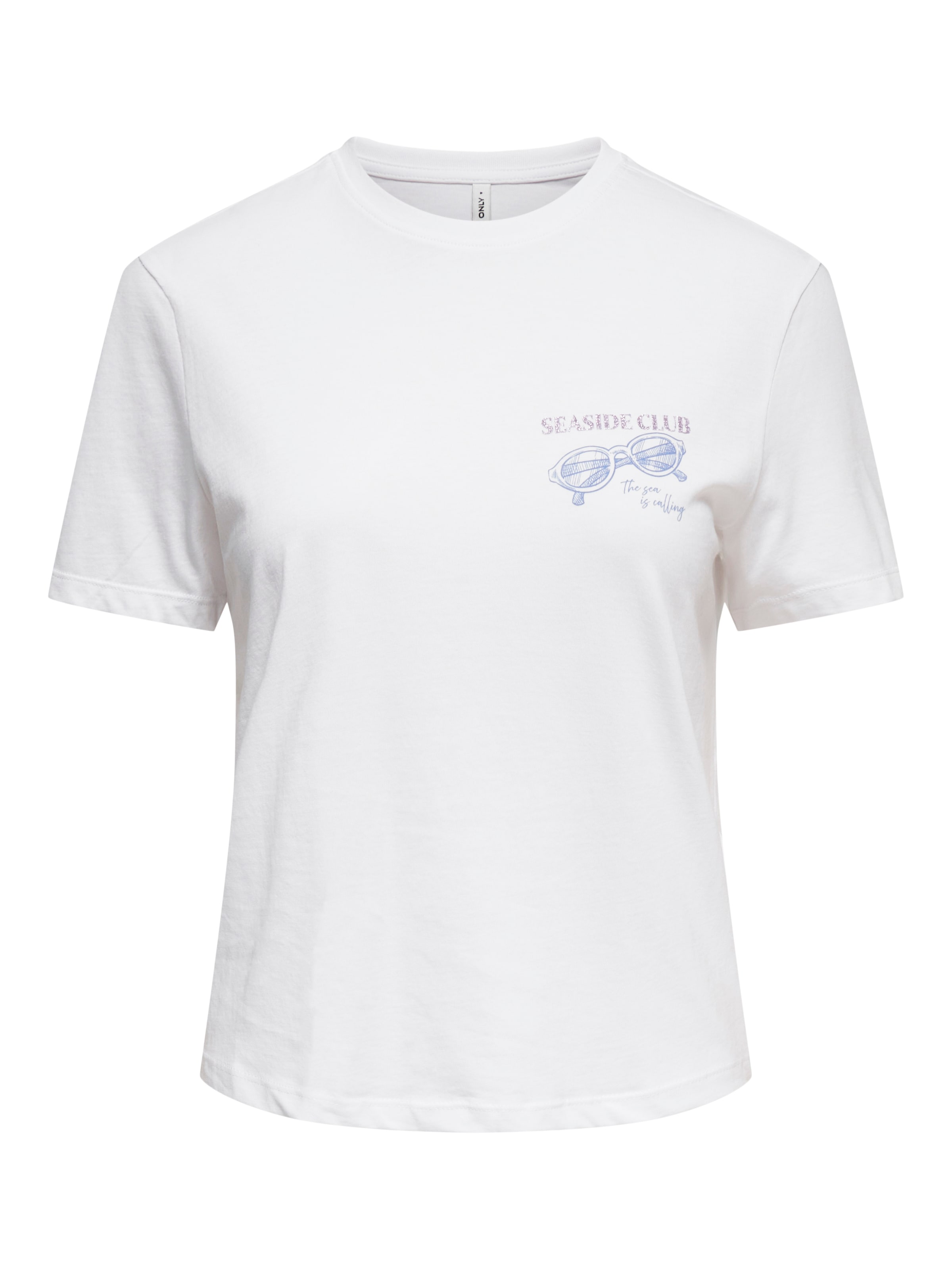 Only Kurzarmshirt "Onldina S/S Club Top Box Jrs" Baumwolle, Regular Fit, Rundhals