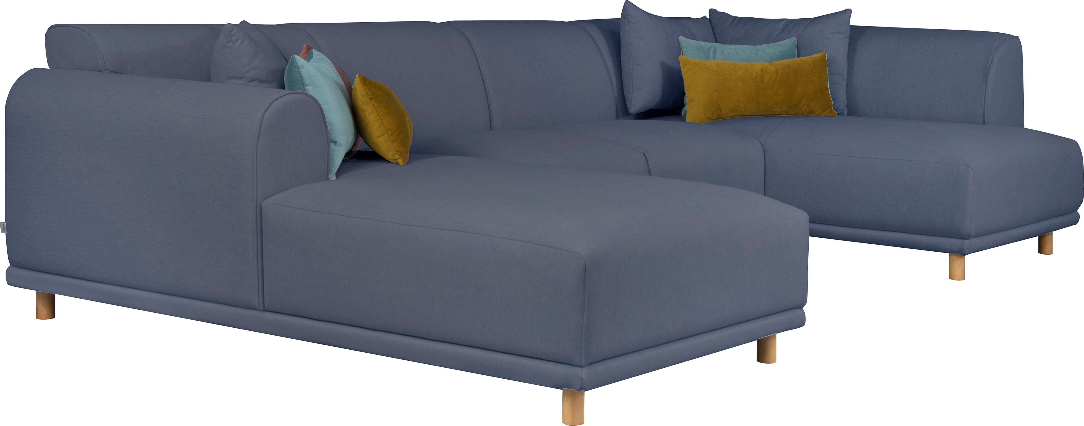 Thumbnail - OTTO home Wohnlandschaft "Maroon U-Form" in skandinavischem Design, mit losen Kissen