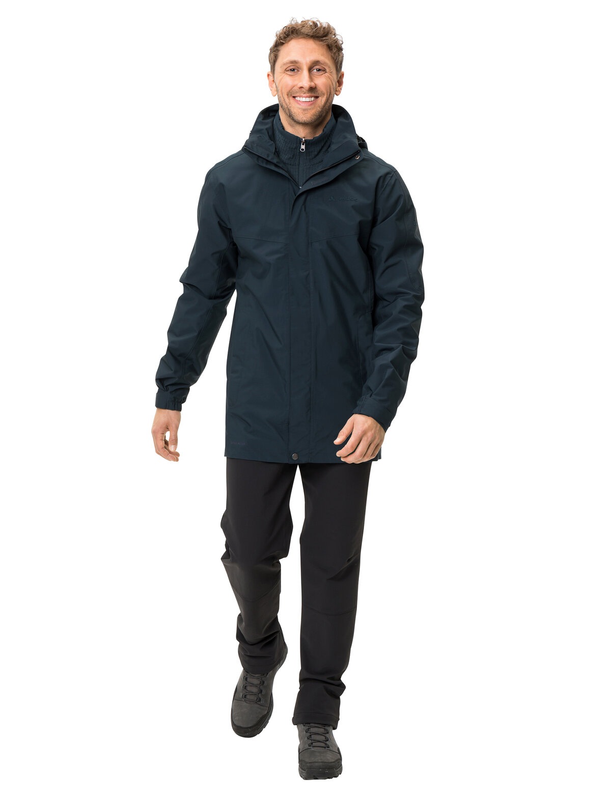 Thumbnail - VAUDE Funktionsjacke, mit Kapuze, Wasserdicht, winddicht und atmungsaktiv