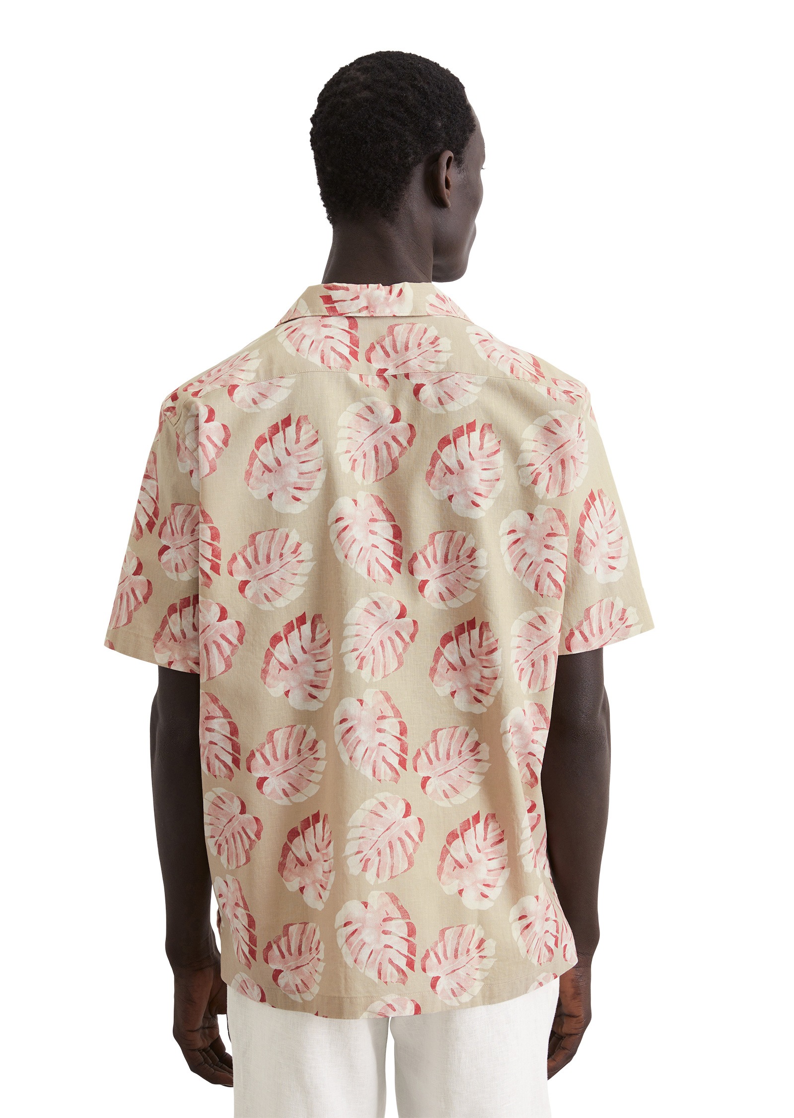 Marc O'Polo Kurzarmhemd »aus Leinen und Bio-Baumwolle«