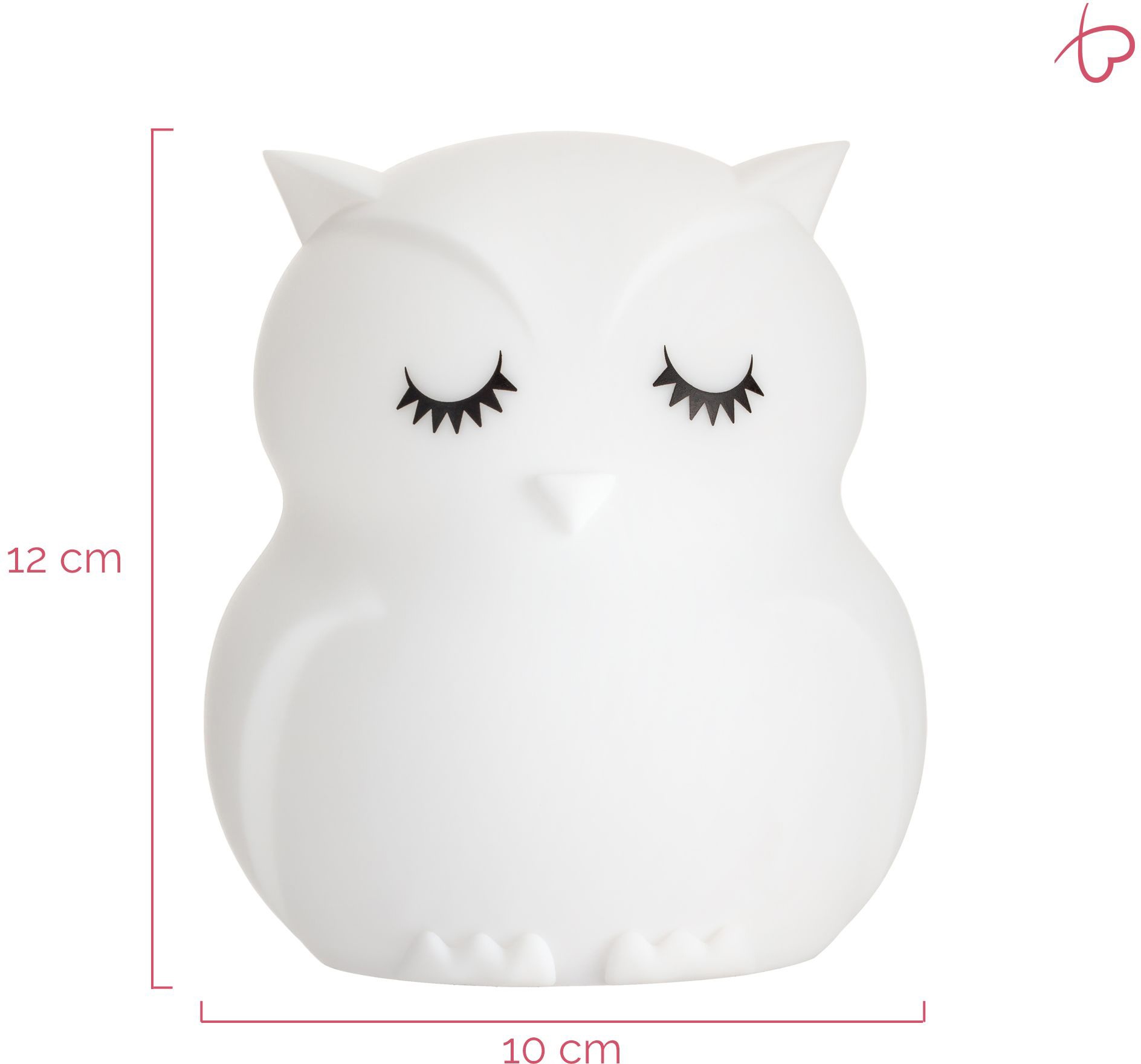 Black Friday Pauleen Weiß, 1 »Night | BAUR Farbwechselfunktion LED Owl«, 2,5W, USB, Nachtlicht flammig-flammig, 5V, Silikon