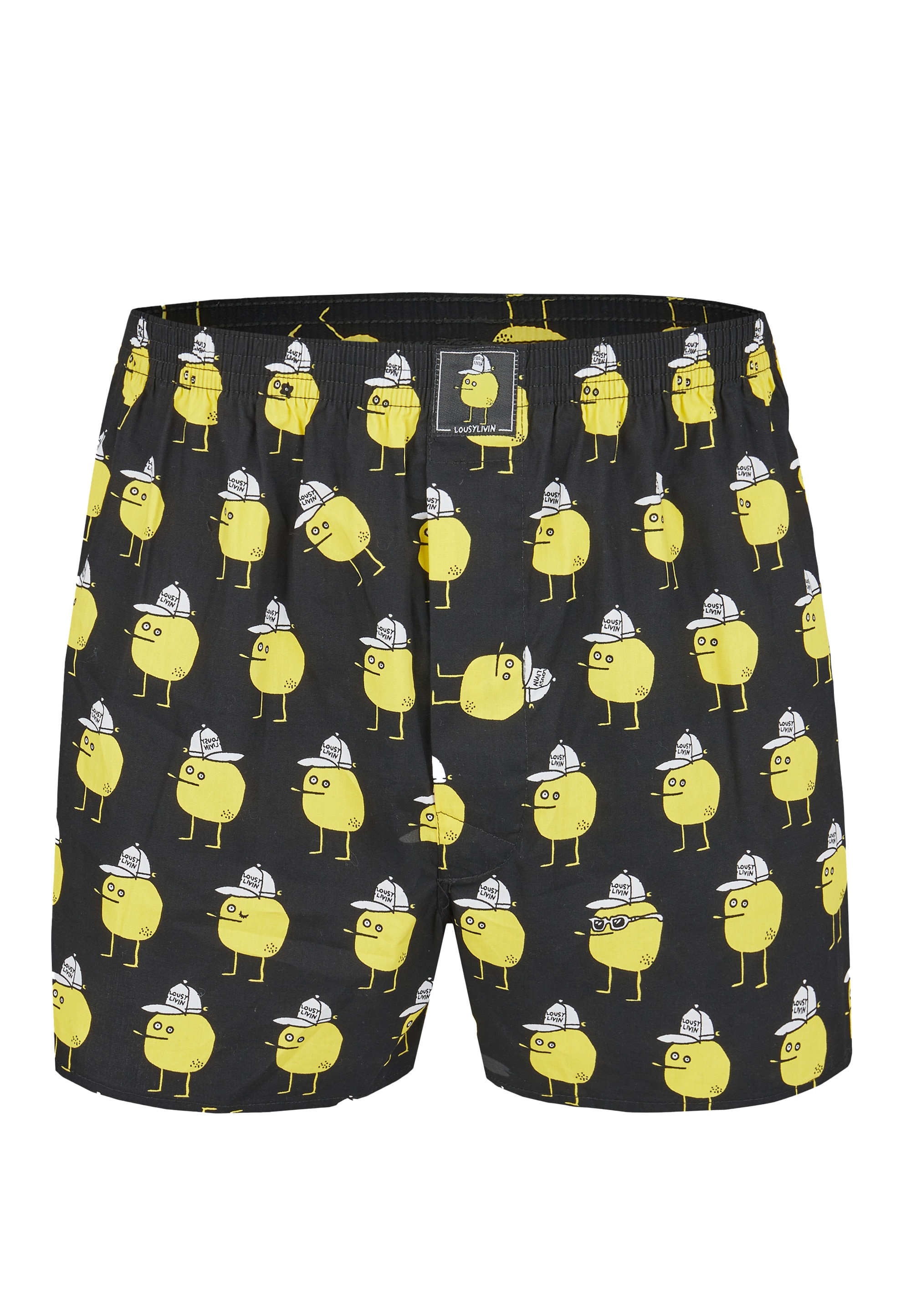 Lousy Livin Boxershorts »Toast Zitrone«, mit coolen Comic-Motiven