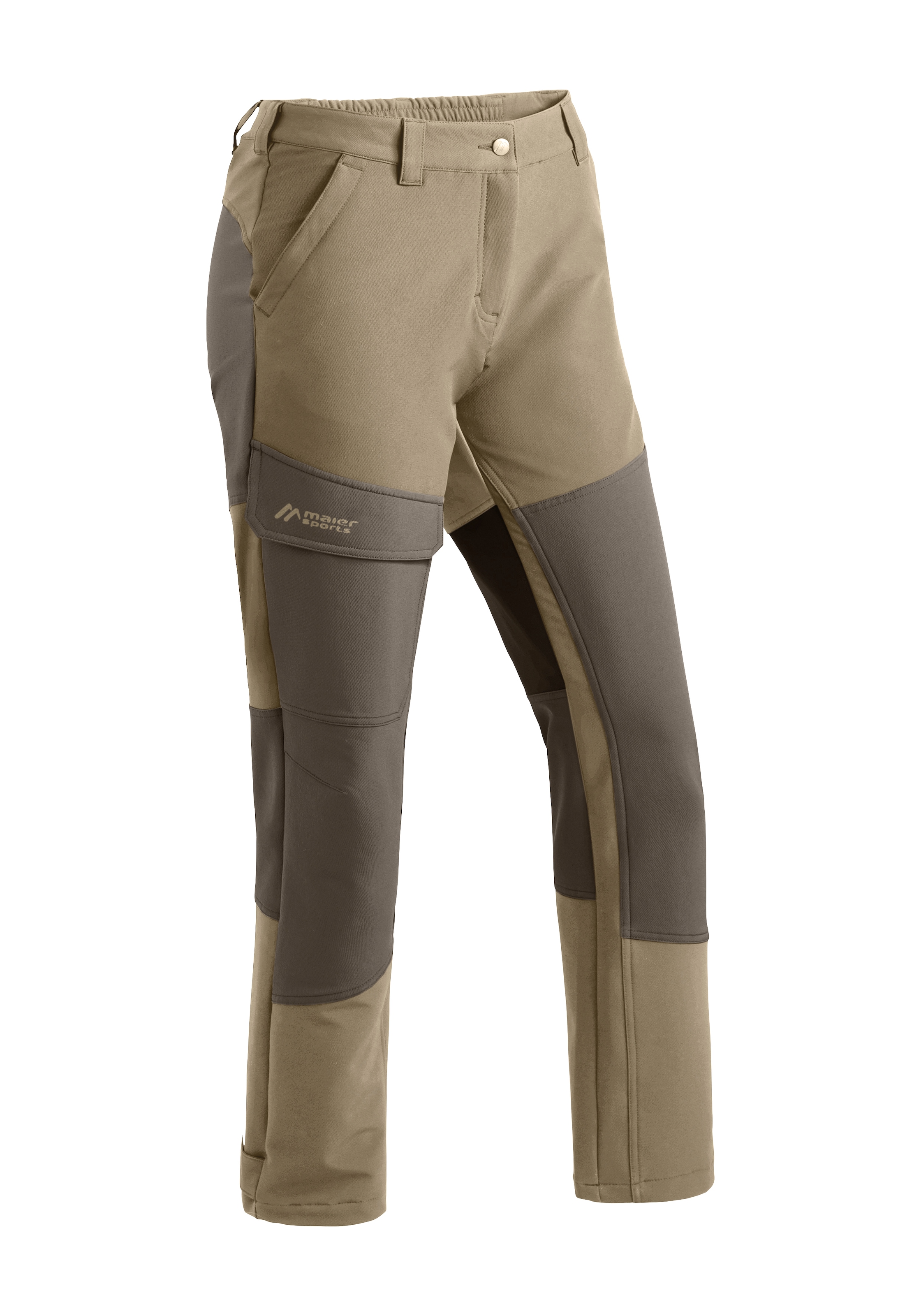 Maier Sports "Fleeceflex W" robuste Damen Winter-Trekkinghose 4-Wege-Stretch
