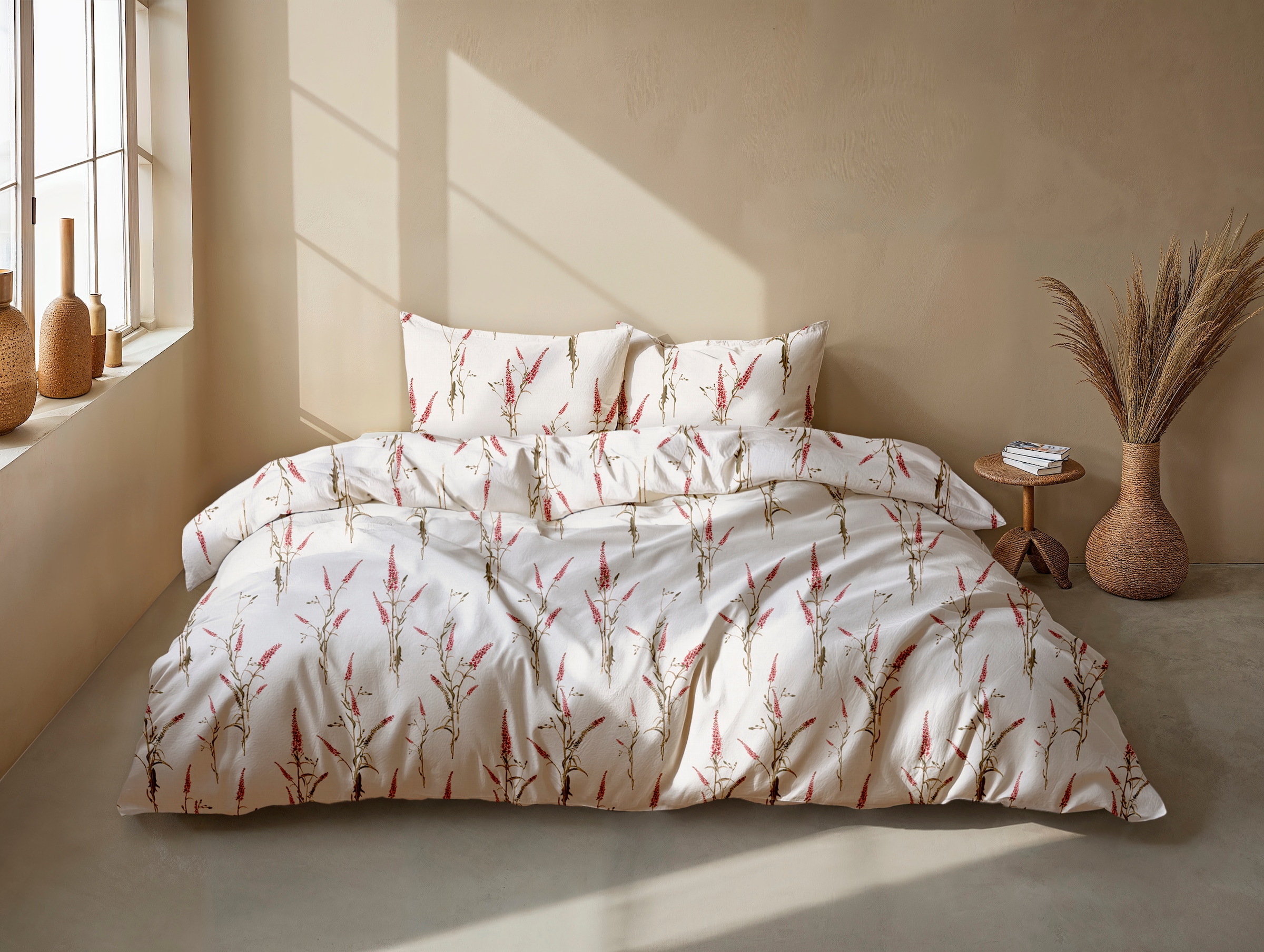 ZO HOME Bettwäsche »Zohome Bettwäsche Baumwolle Flanell Elodie« 2 Bettwäsche aus 100% Baumwolle, hochwertige Flanell, ab 135x200 cm.