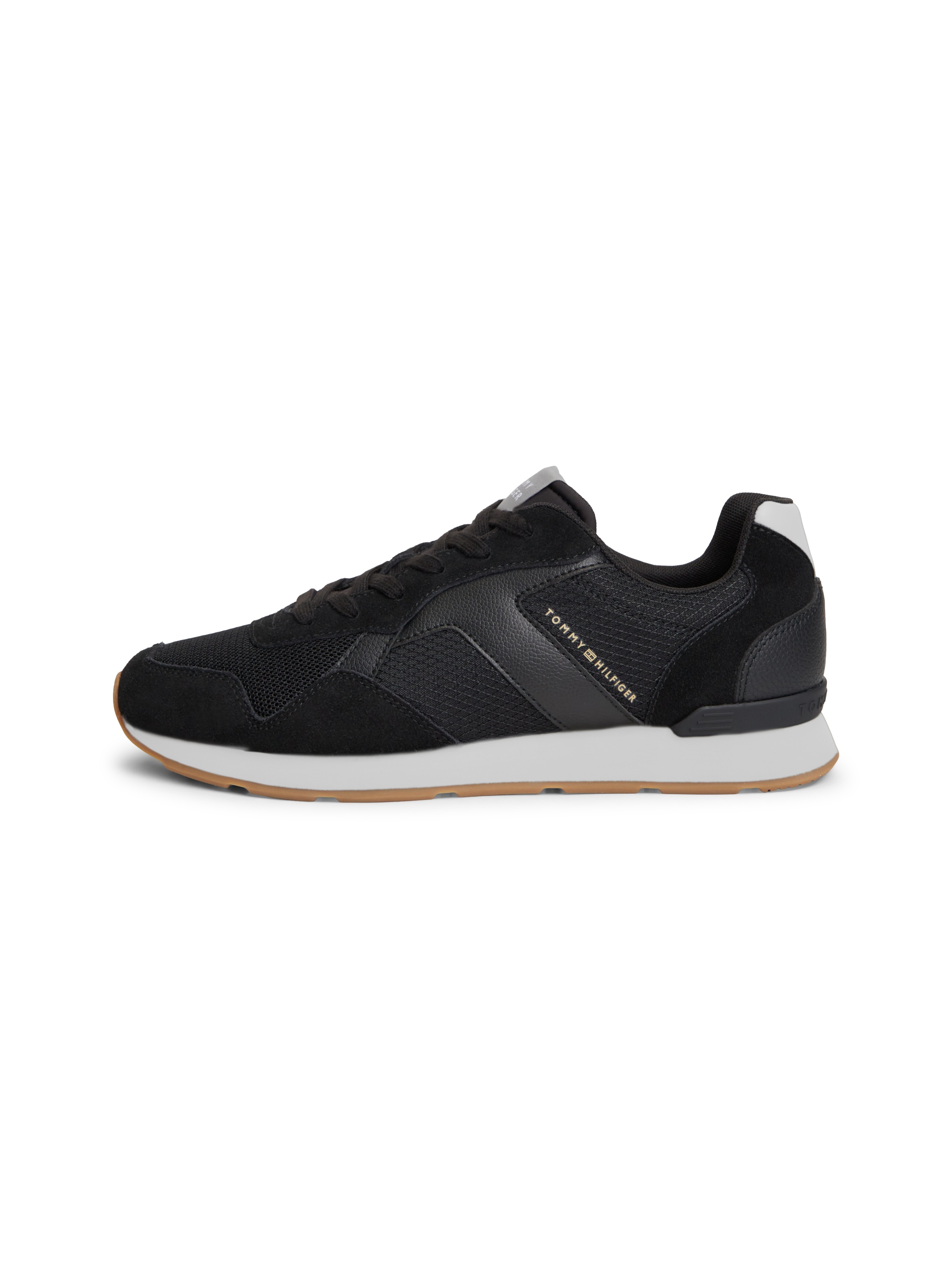 Tommy Hilfiger Sneaker »T HILFIGER CORE MIX RUNNER«  Schnürschuh, Halbschuh, Freizeitschuh mit Kontrastbesätzen
