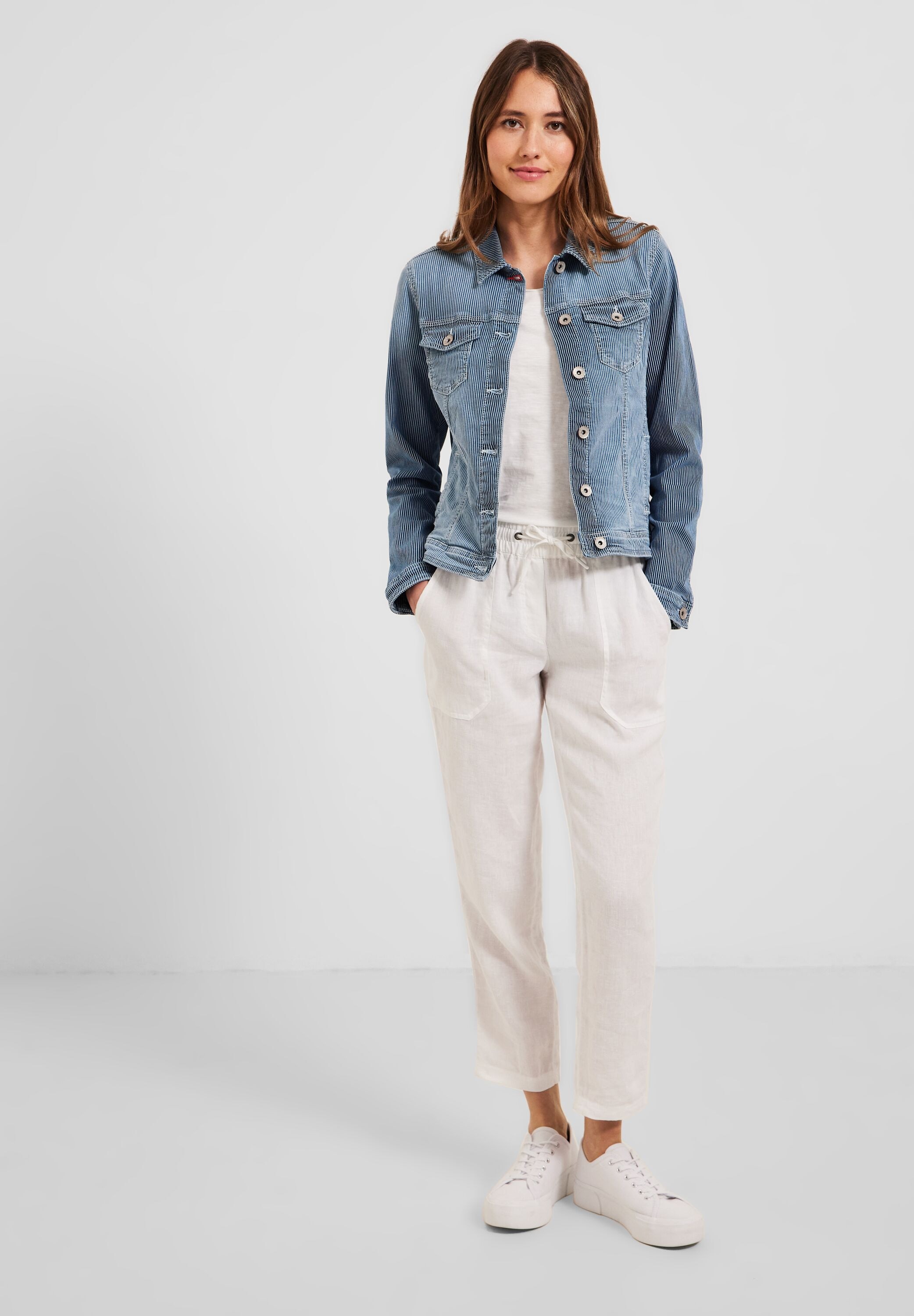 Cecil Jeansjacke, ohne Kapuze, im Denim-Style