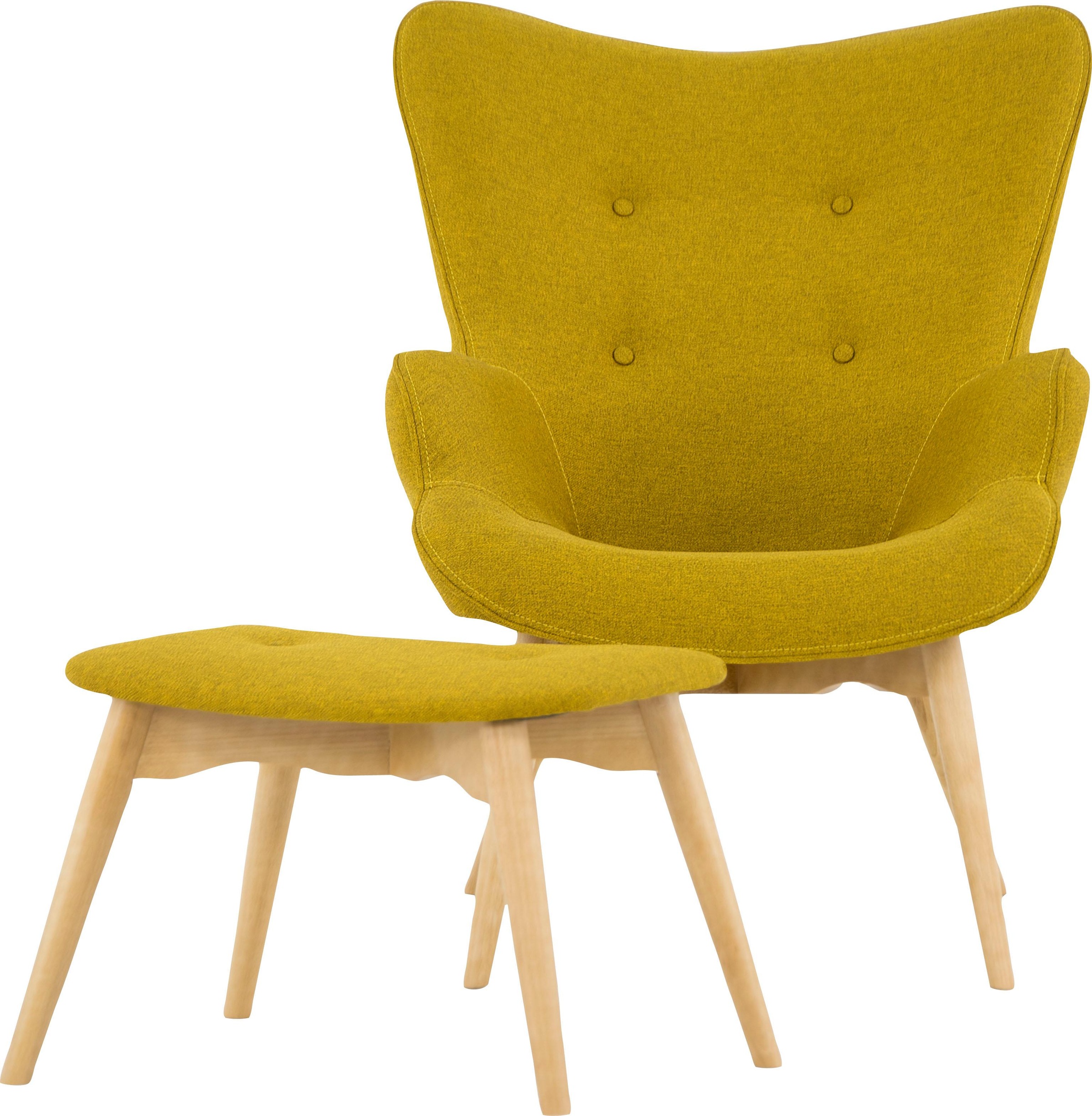 Home affaire Sessel "Egense" wahlweise mit oder ohne Hocker günstig online kaufen