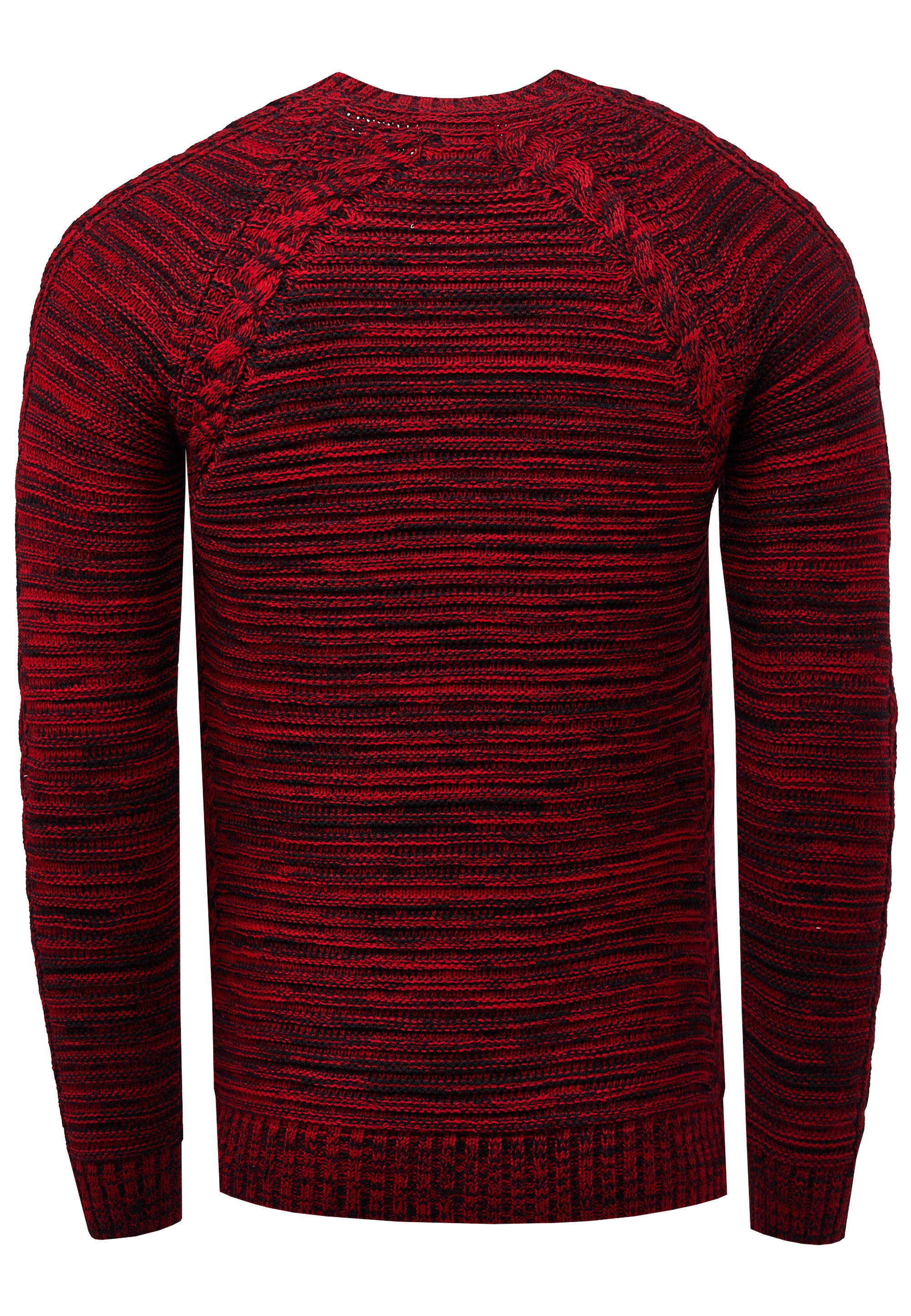 Rusty Neal Strickpullover, in meliertem Design