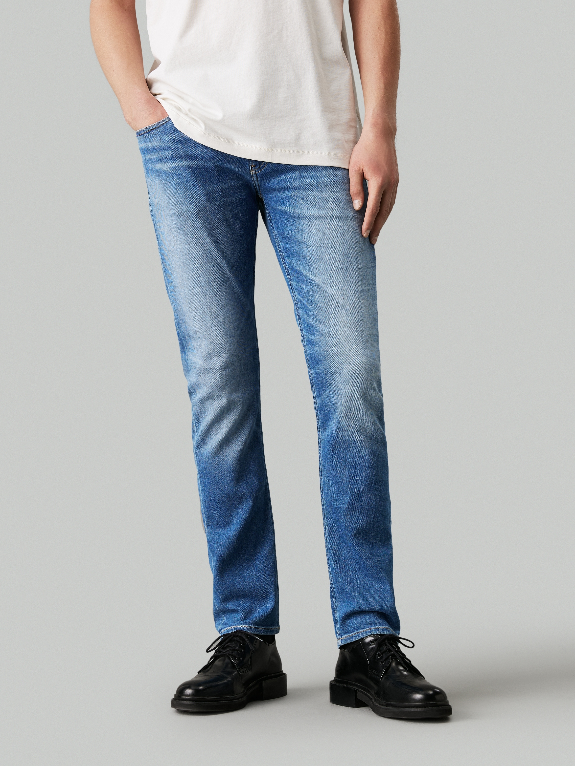 Calvin Klein Jeans Slim-fit-Jeans "JeansSLIM NOS" stone washed günstig online kaufen