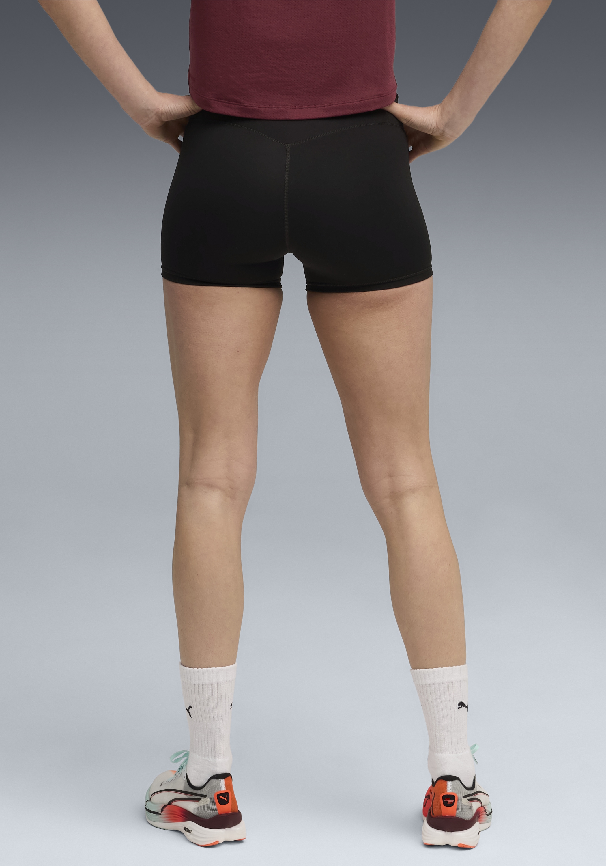 PUMA Trainingsshorts »W  X HYROX SHAPELUXE 3" TIGHT SHORT«  mit LYCRA® Adaptiv Faser, schmale Passform, sportlicher Stil