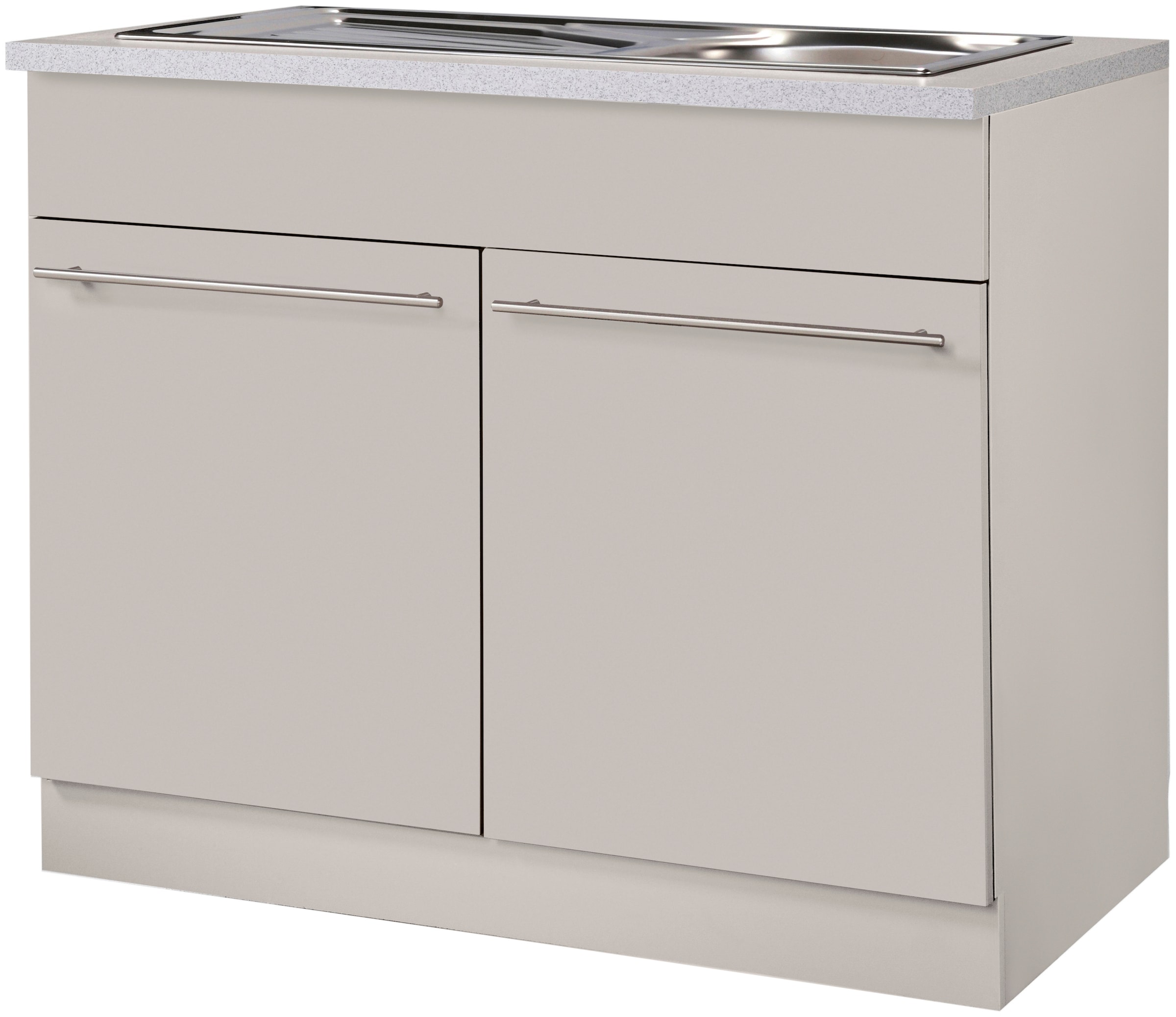 wiho Küchen Spülenschrank "Chicago, TOPSELLER" 100 cm breit, inkl. Einbausp günstig online kaufen