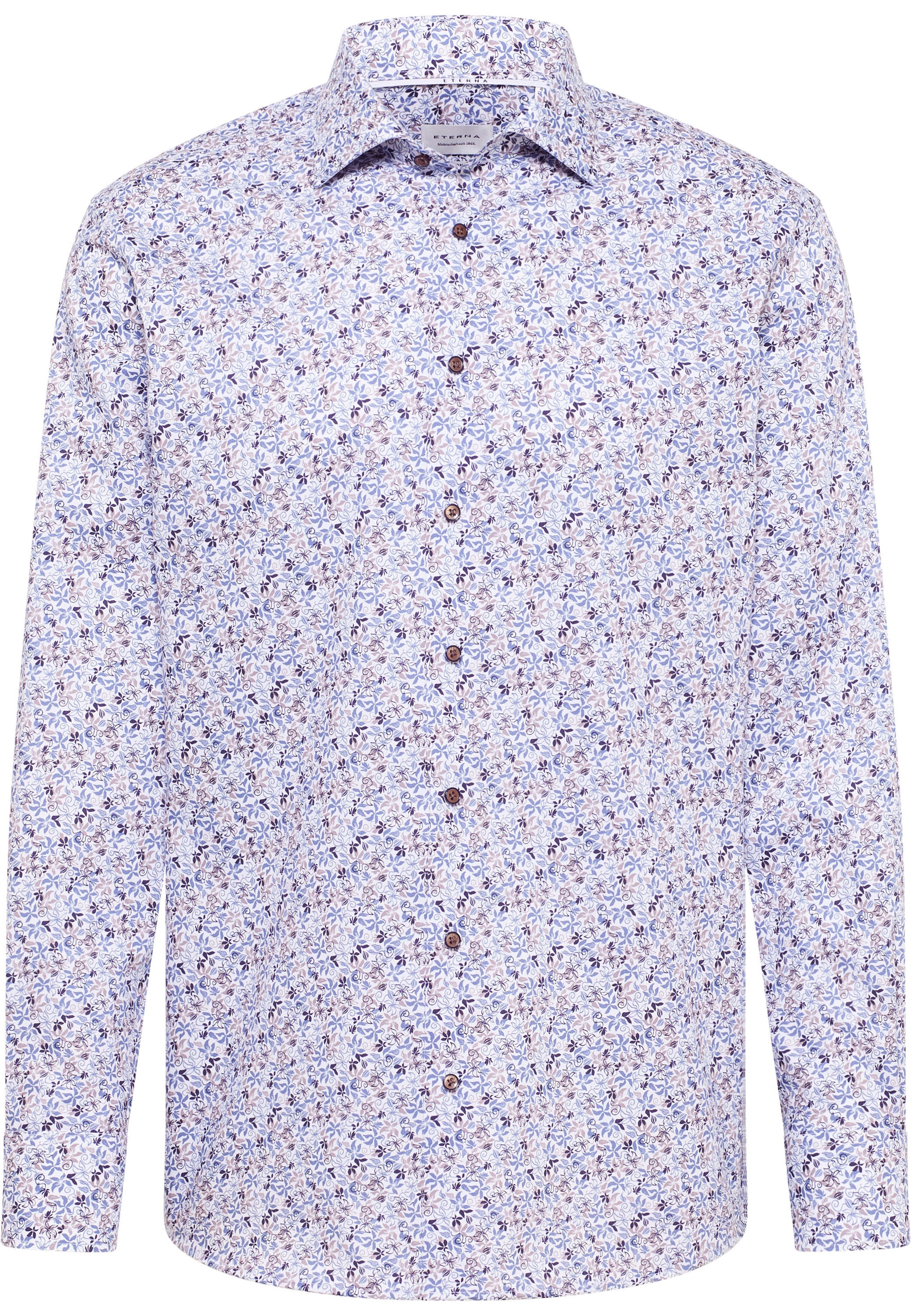 Eterna Langarmhemd »MODERN FIT«, NON IRON (bügelfrei)