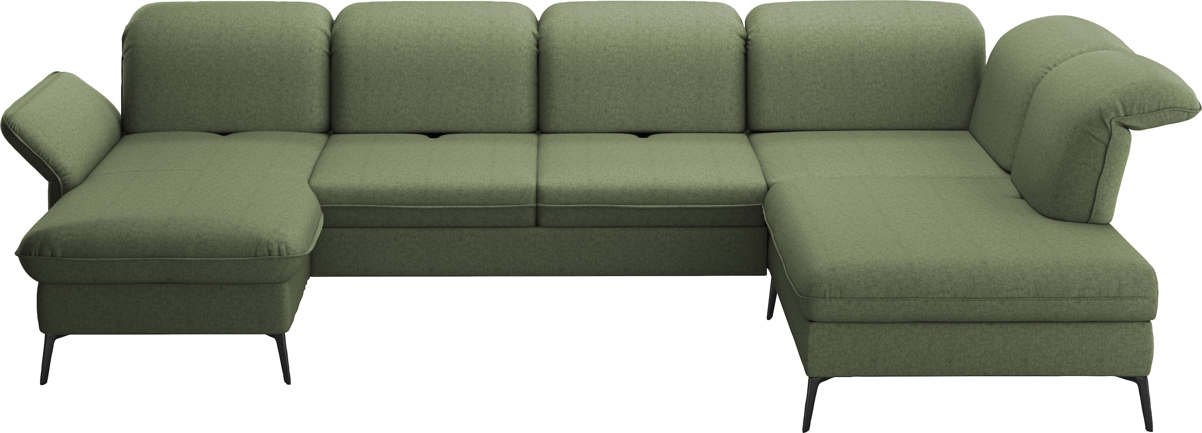 sit&more Wohnlandschaft »Emely«, mit Sitztiefenverstellung optional mit Bettfunktion und Bettkasten