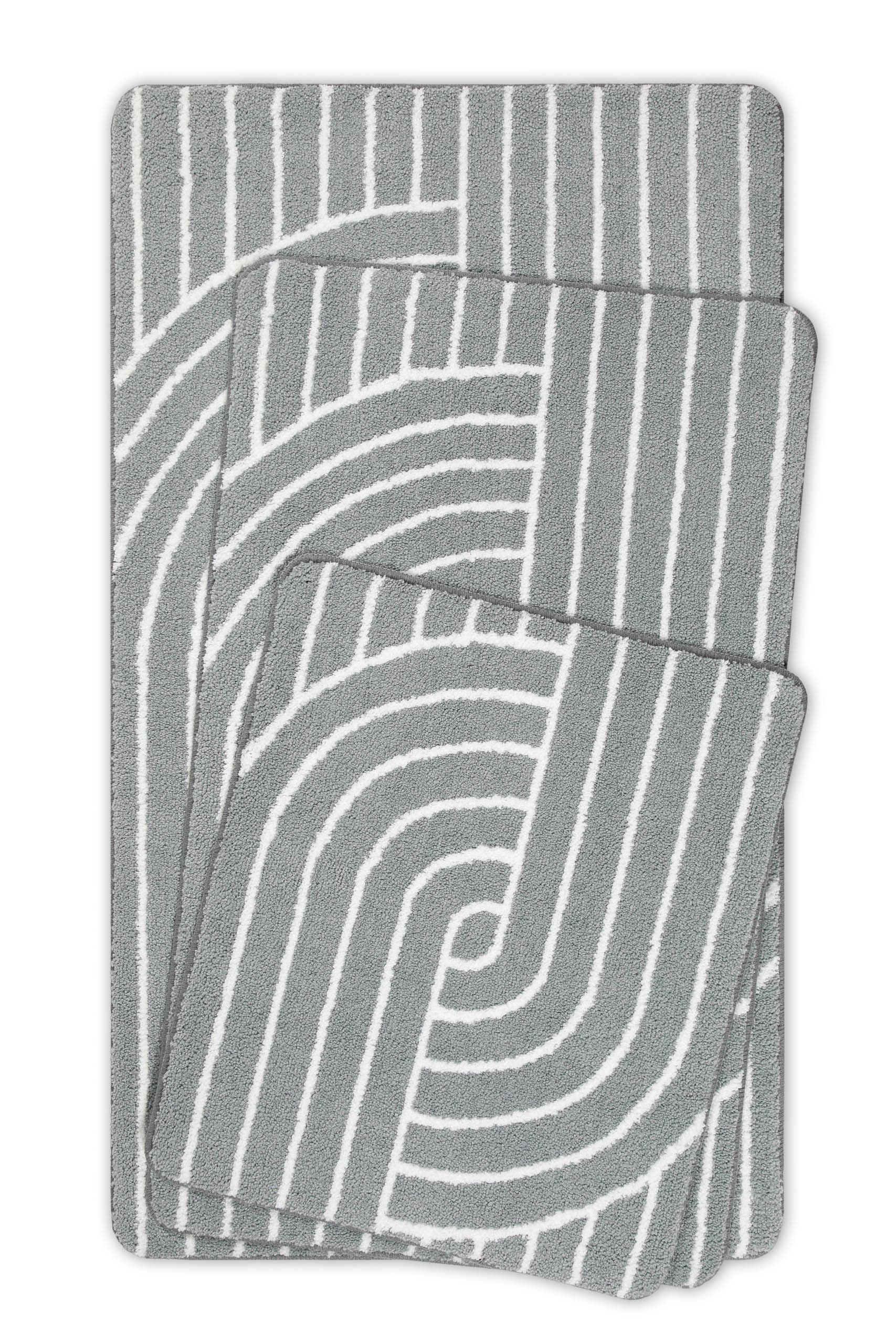 Wecon home Basics Badematte »Hilda«, waschbar, rutschfest, strapazierfähig, pflegeleicht mit Retro Muster