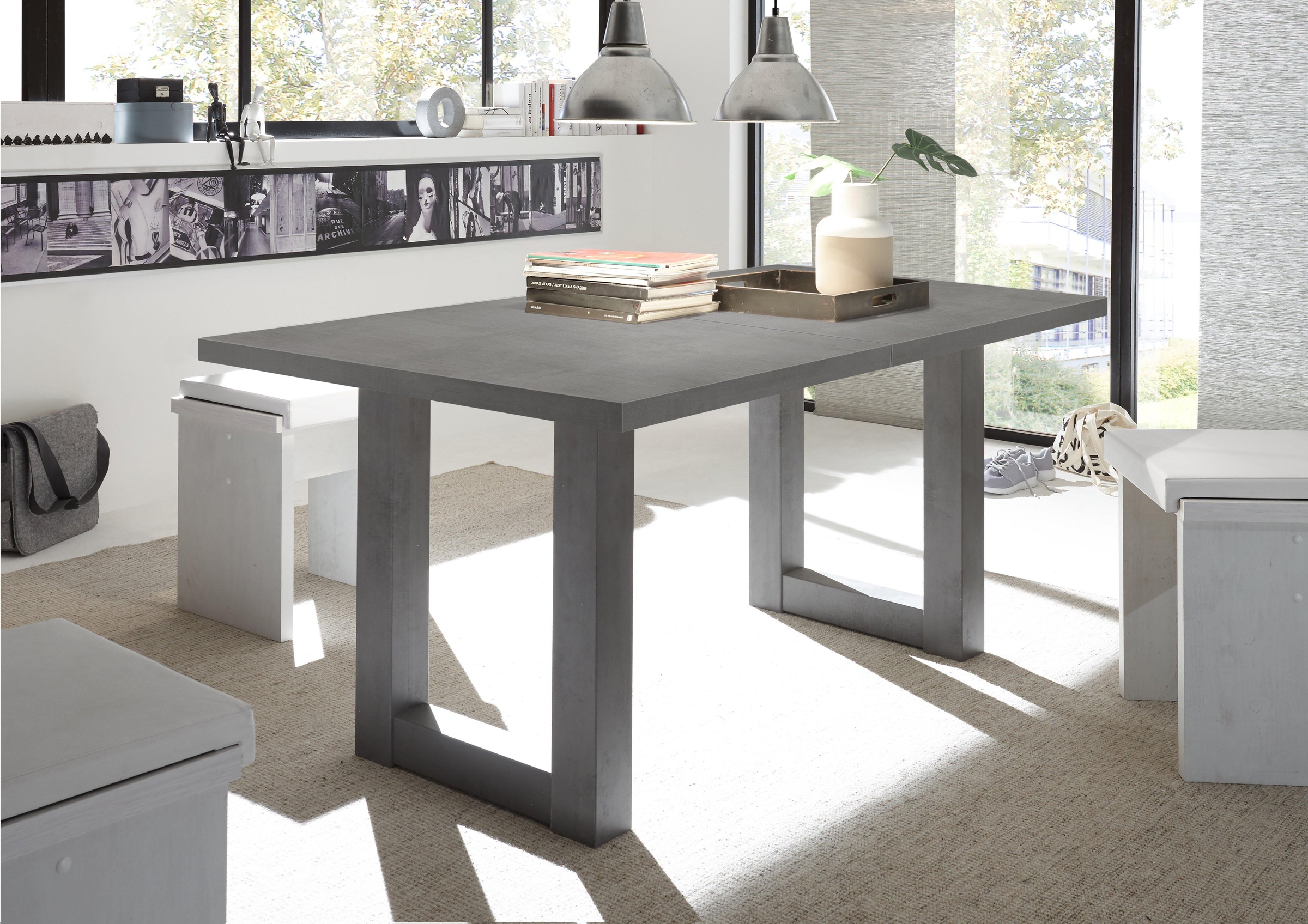 Mäusbacher Esstisch "Mister TOPSELLER", mit Auszug (160-210 cm), Gestell in günstig online kaufen