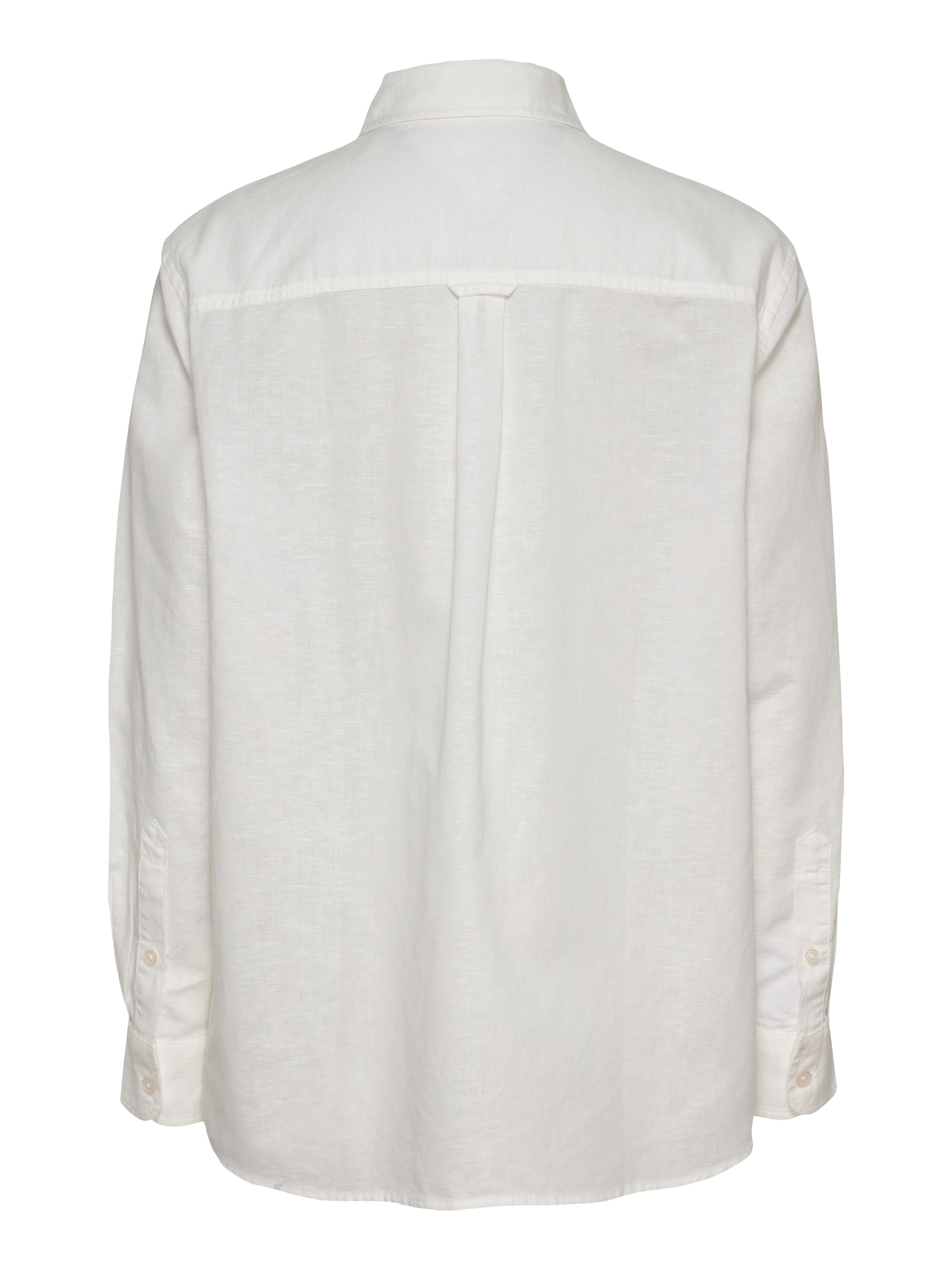 Tommy Jeans Hemdbluse »TJW RLX LINEN SHIRT«, mit Logostickerei
