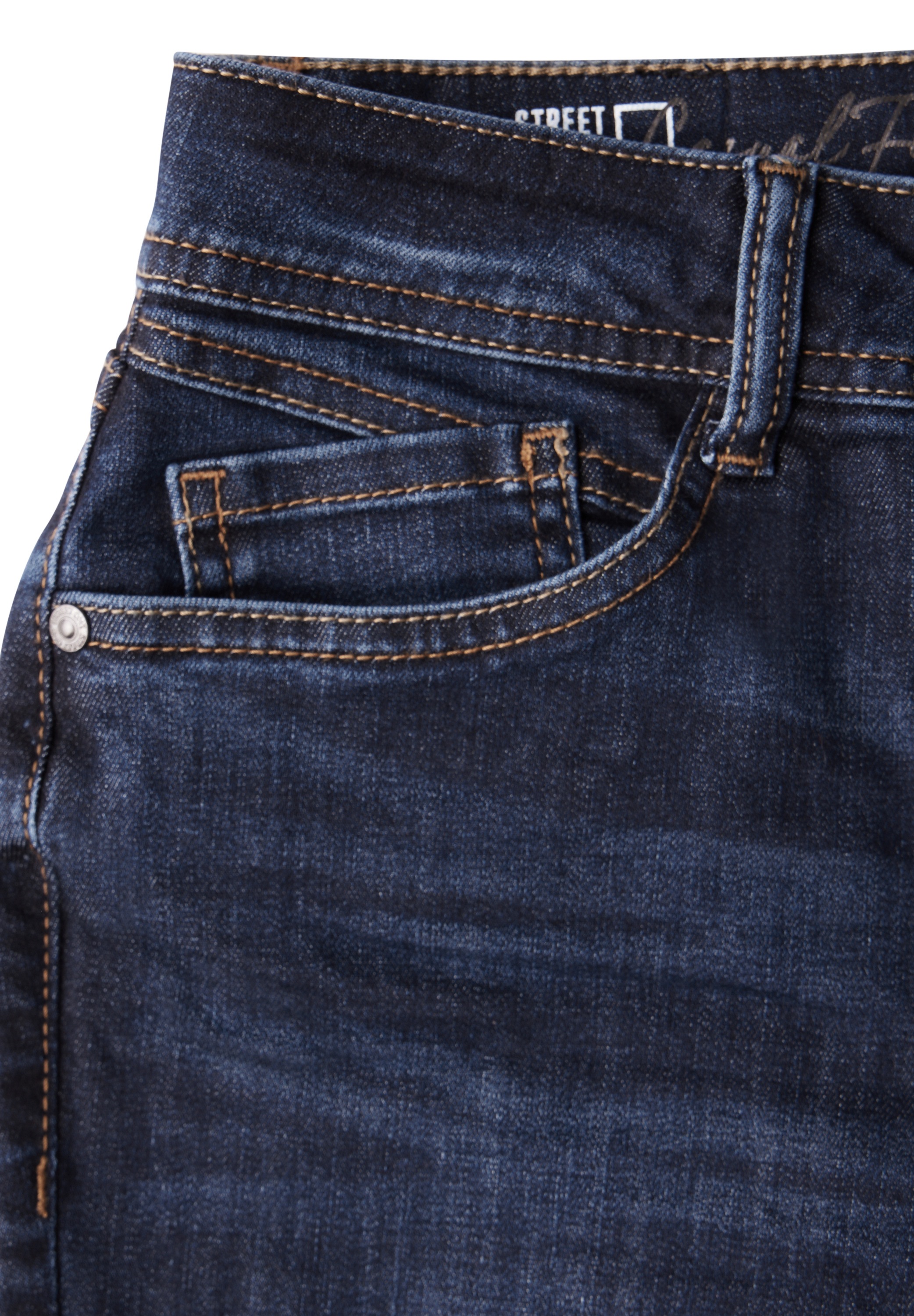 STREET ONE Gerade Jeans, 5-Pocket-Style