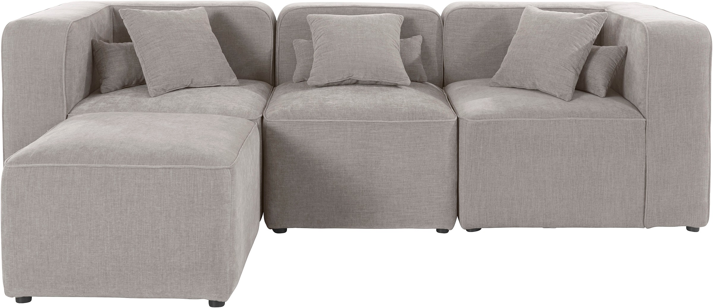 Home affaire 3-Sitzer "Sundstrup L-Form" Modulserie, individuelle Zusammens günstig online kaufen