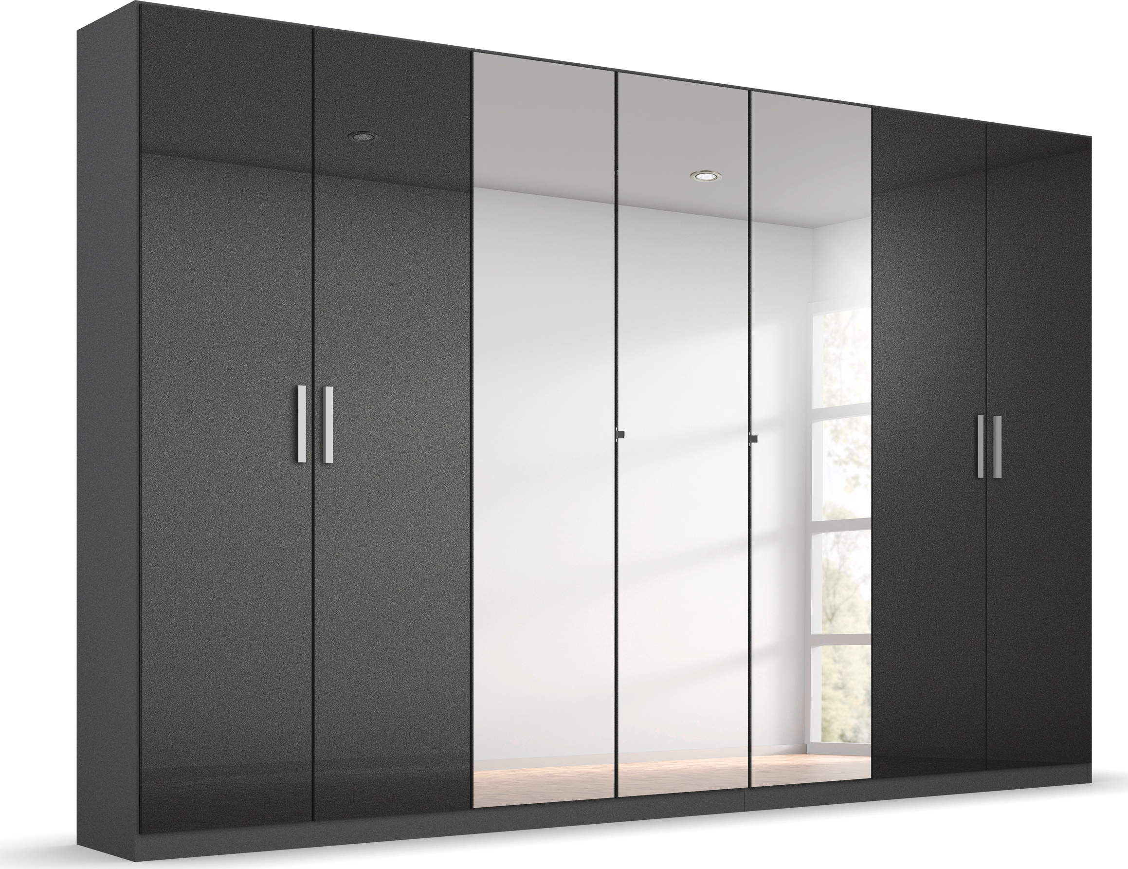 rauch Drehtürenschrank "Kleiderschrank Schrank Garderobe KOLUNA Hochglanz-F günstig online kaufen