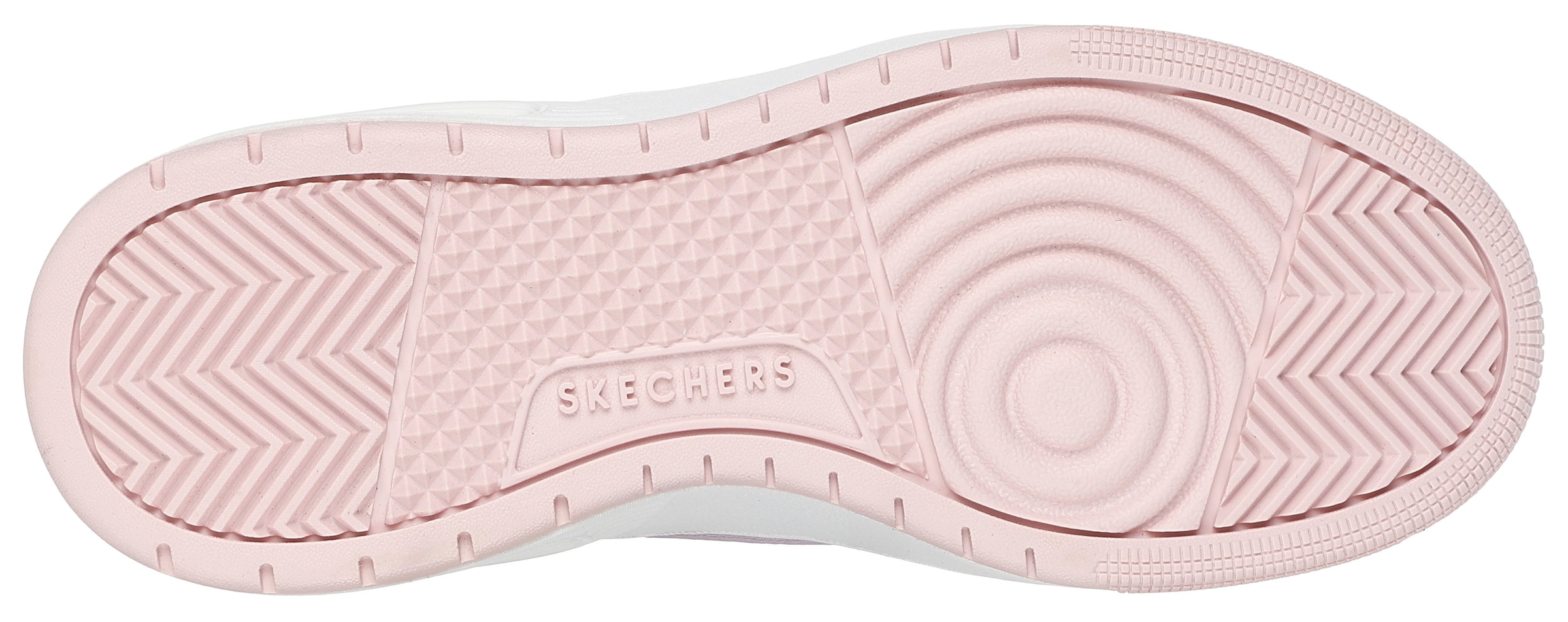 Skechers Sneaker »UNO COURT-COURTED STYLE«, Skater Schuh, Retro Sneaker mit Memory Foam