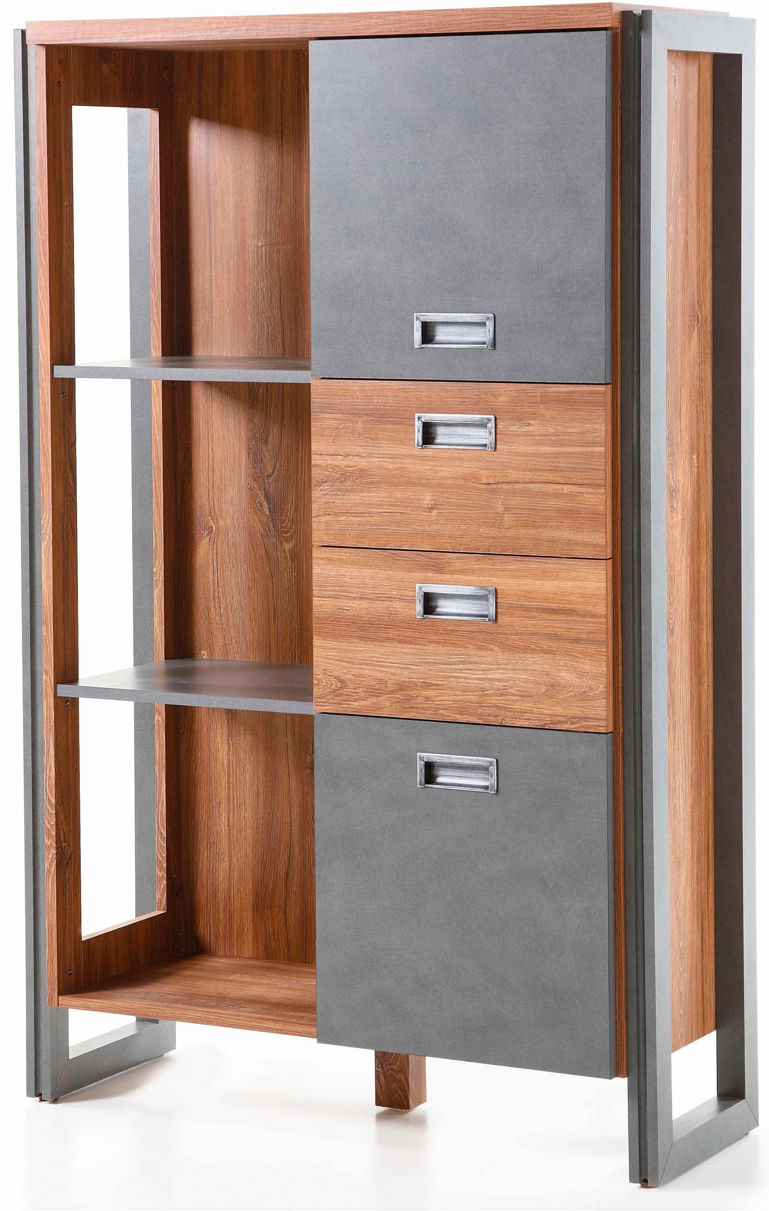 Home affaire Highboard »Detroit«, Höhe 140 ca. cm